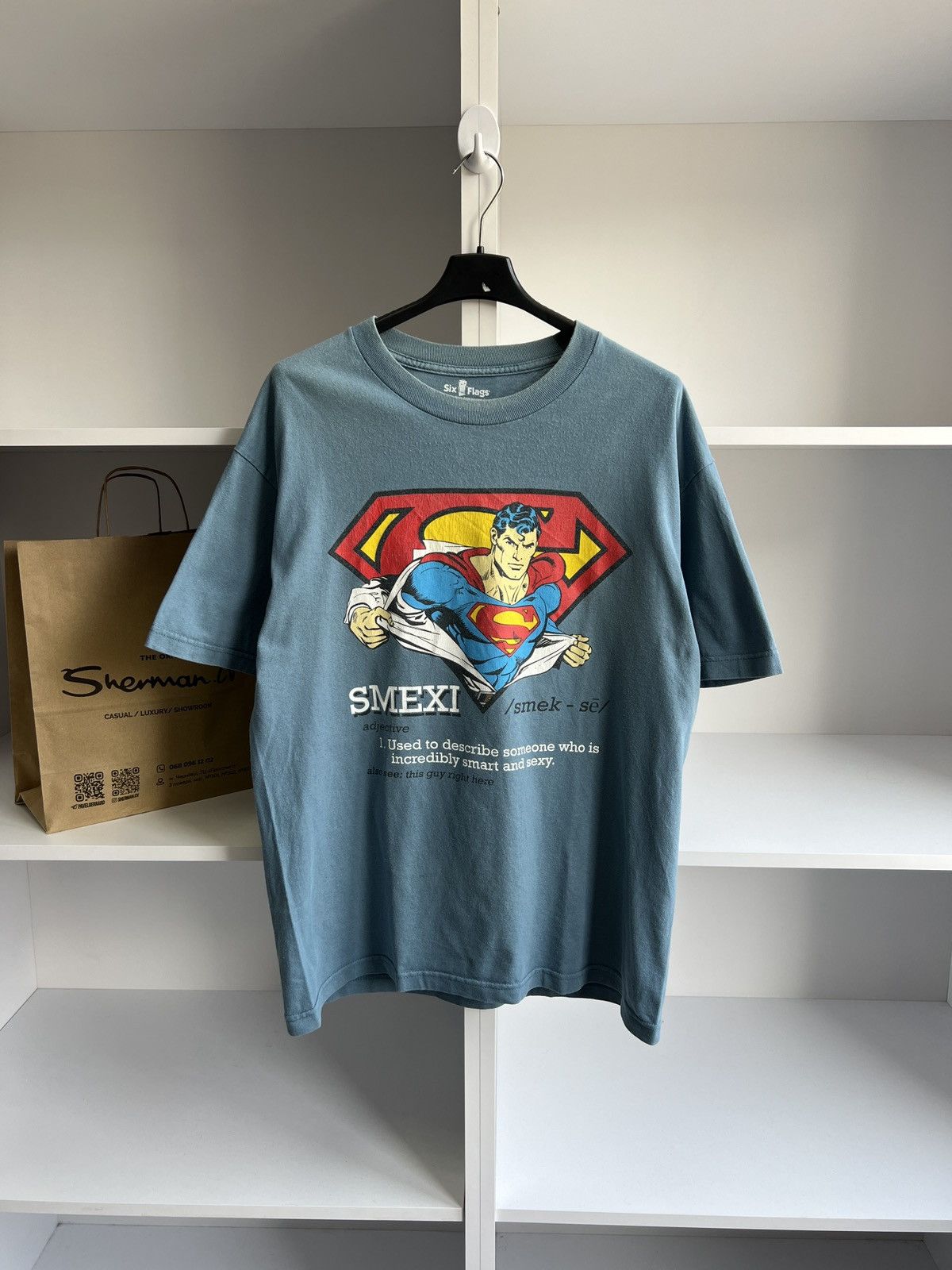 Vintage Superman 90s T Shirt Hoodie, Sweatshirt | PodTeesHub.com