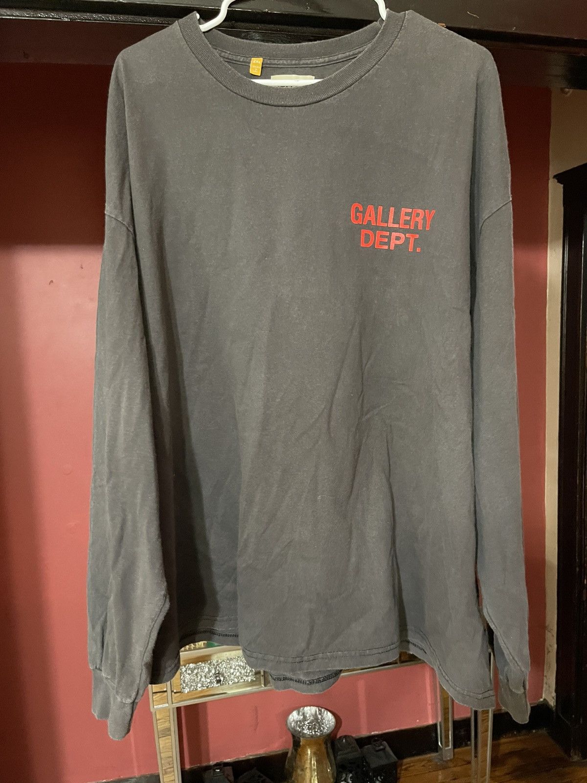 Dept Gallery Dept Souvenir Black Red Long Sleeve Size Xxl T-Shirts, Hoodie, Sweatshirt | PodTeesHub.com
