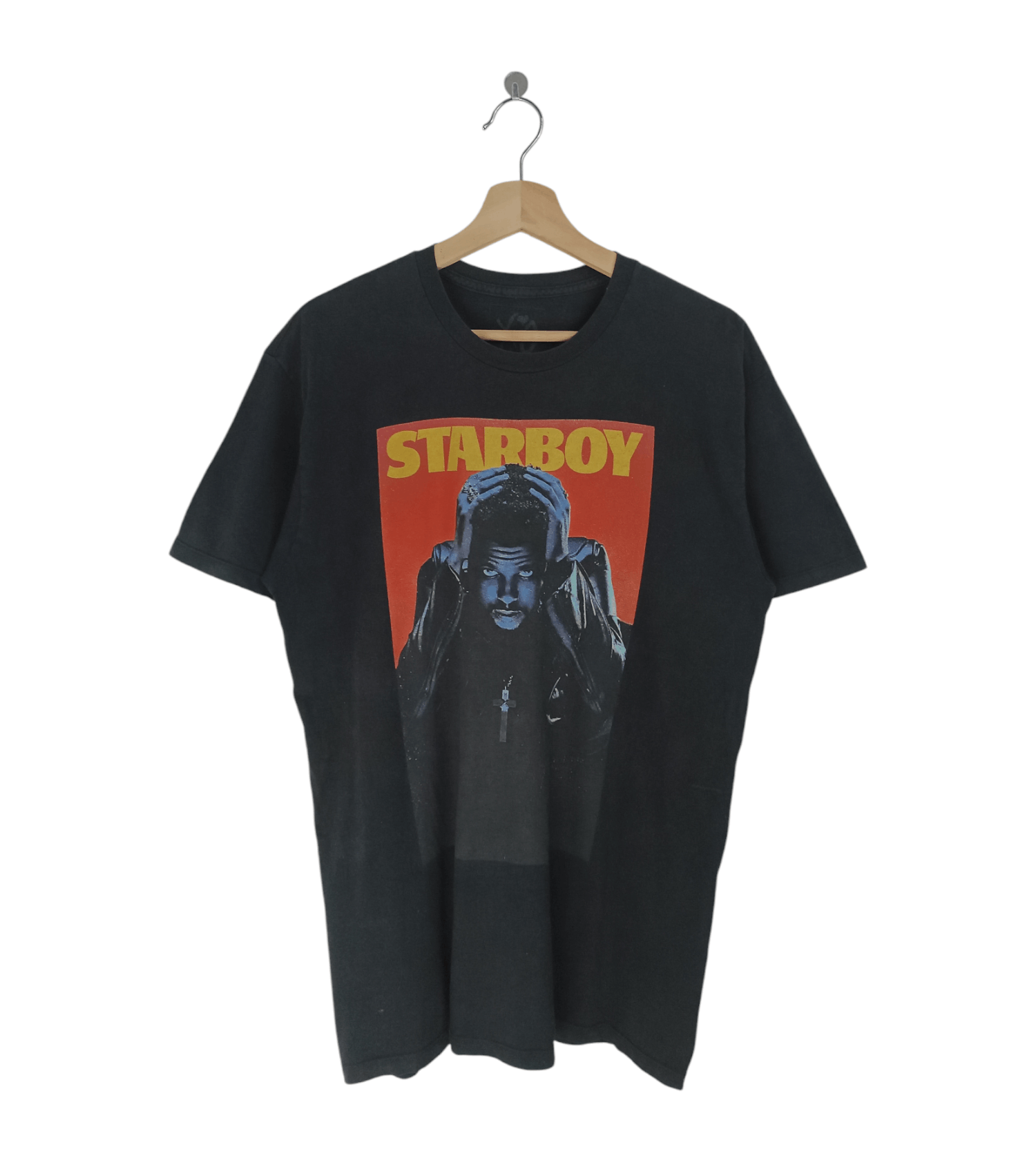 Rap Tees Vintage 2016 The Weeknd Starboy Faded Tee Daft Punk Kanye Hoodie, Sweatshirt | PodTeesHub.com