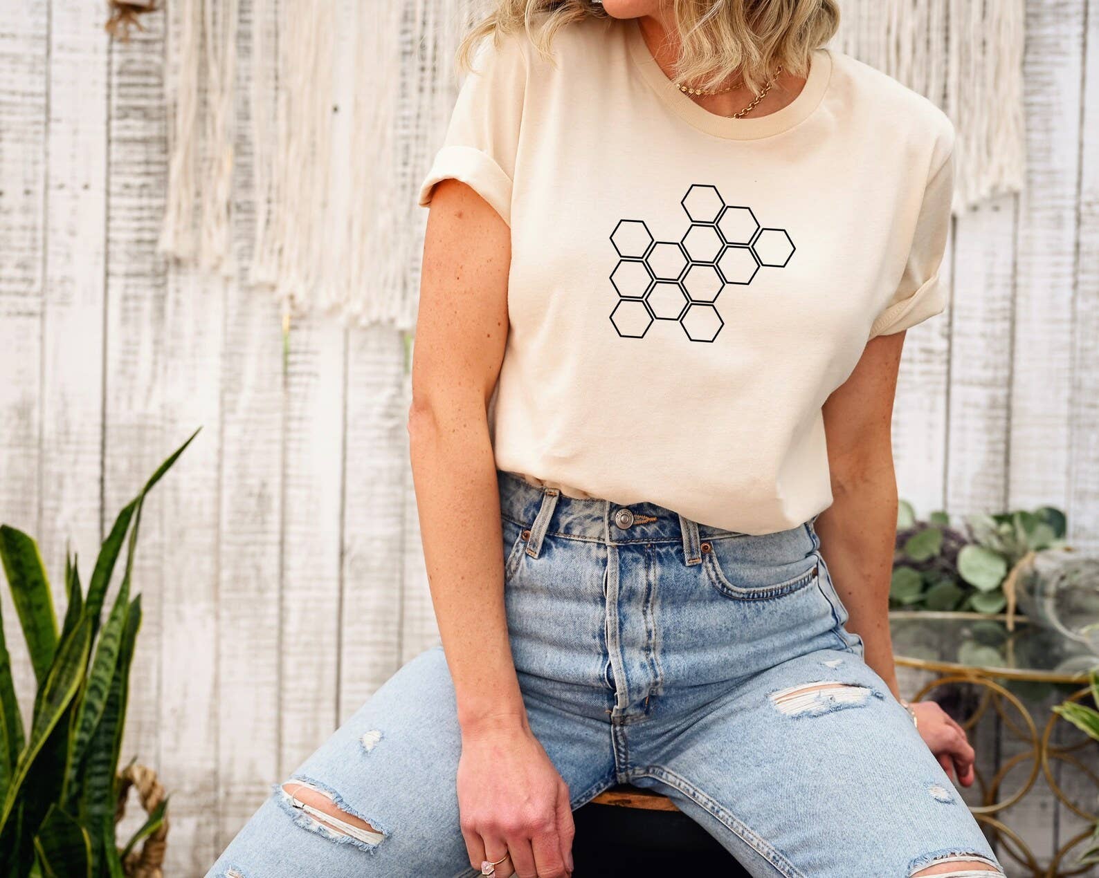Honeycomb T-Shirt Hoodie, Sweatshirt | PodTeesHub.com