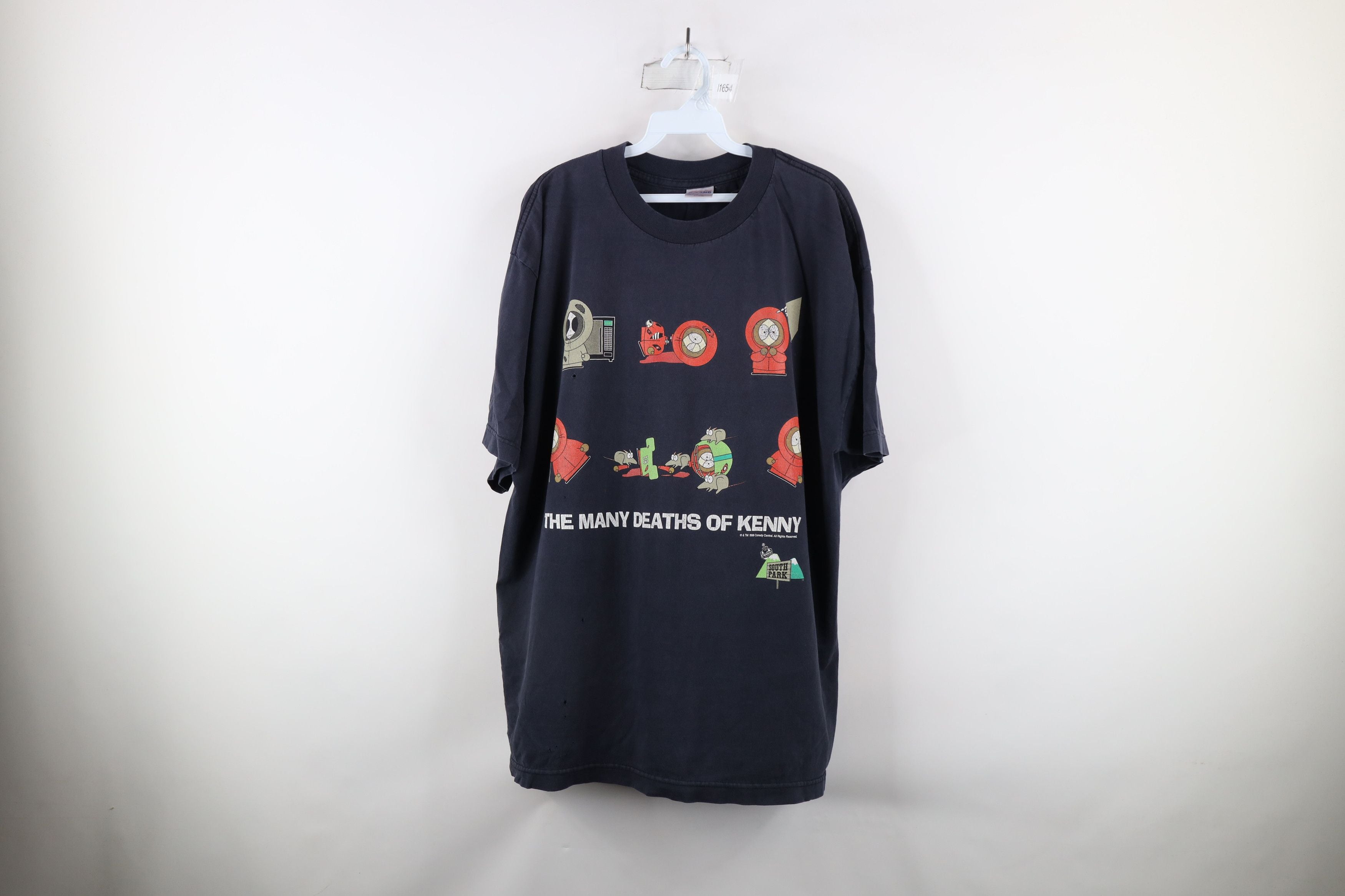 Vintage 90s South Park Out The Many Deaths Of Kenny T Shirt Hoodie, Sweatshirt | PodTeesHub.com