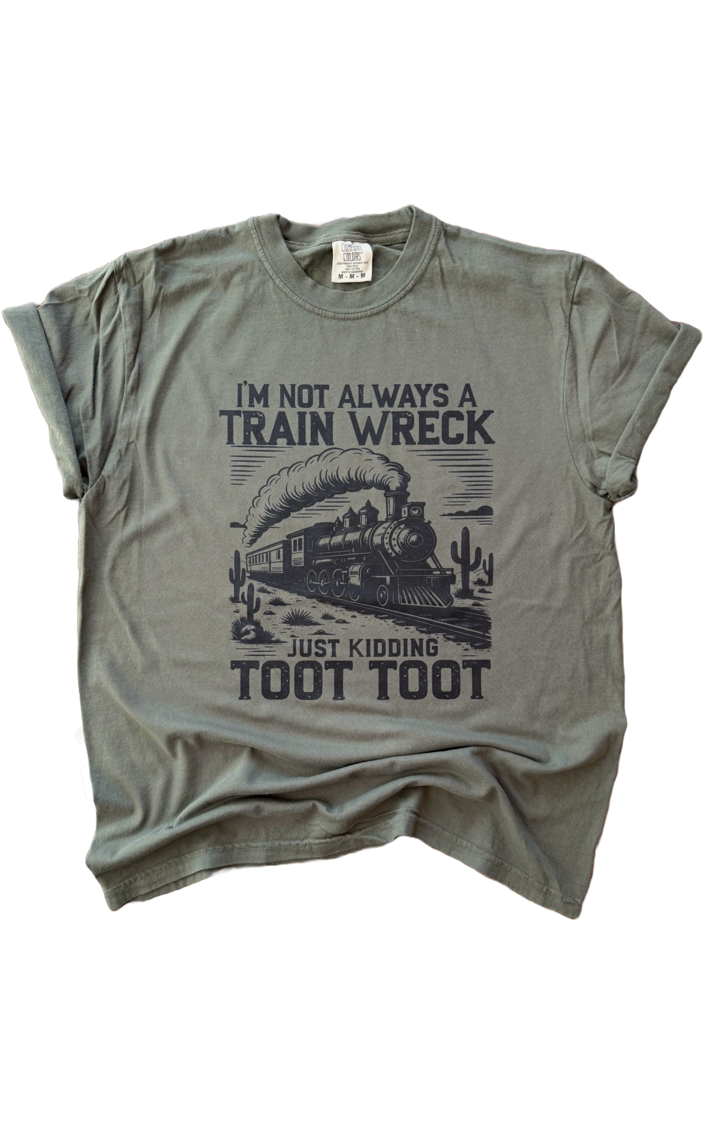 Not Always A Train Wreck Tee Hoodie, Sweatshirt | PodTeesHub.com