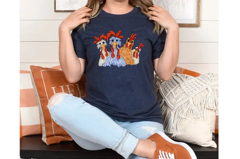 Cozy Chickens T-Shirt Hoodie, Sweatshirt | PodTeesHub.com
