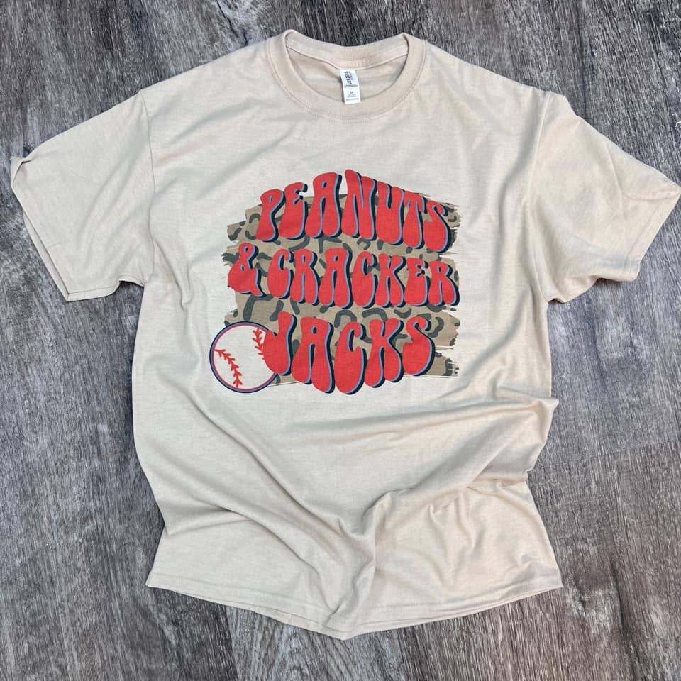 Peanuts & Cracker Jacks On Sand Tee Hoodie, Sweatshirt | PodTeesHub.com