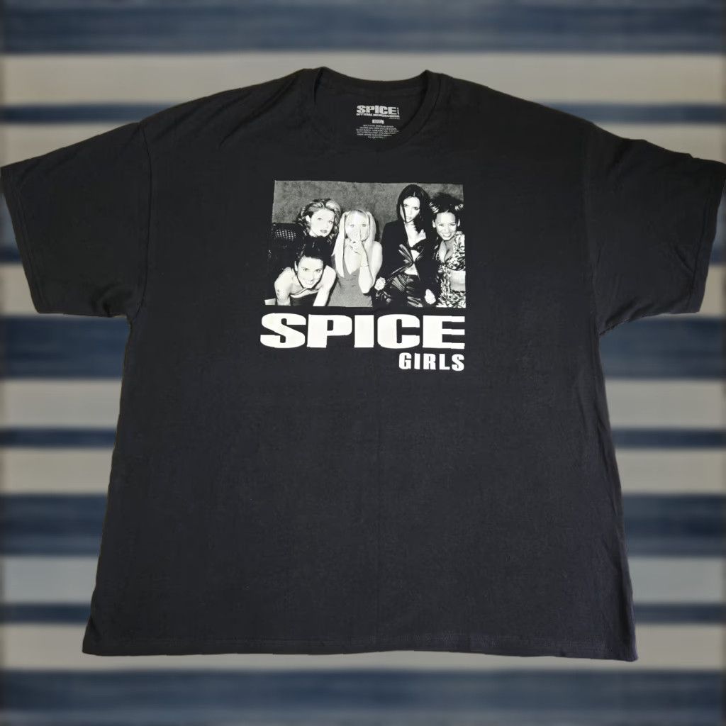 Etro Spice Girls 90 S Retro Graphic T Shirt Tee Black 3xl Unisex Adults Cotton Short Sleeve Round Ne Hoodie, Sweatshirt