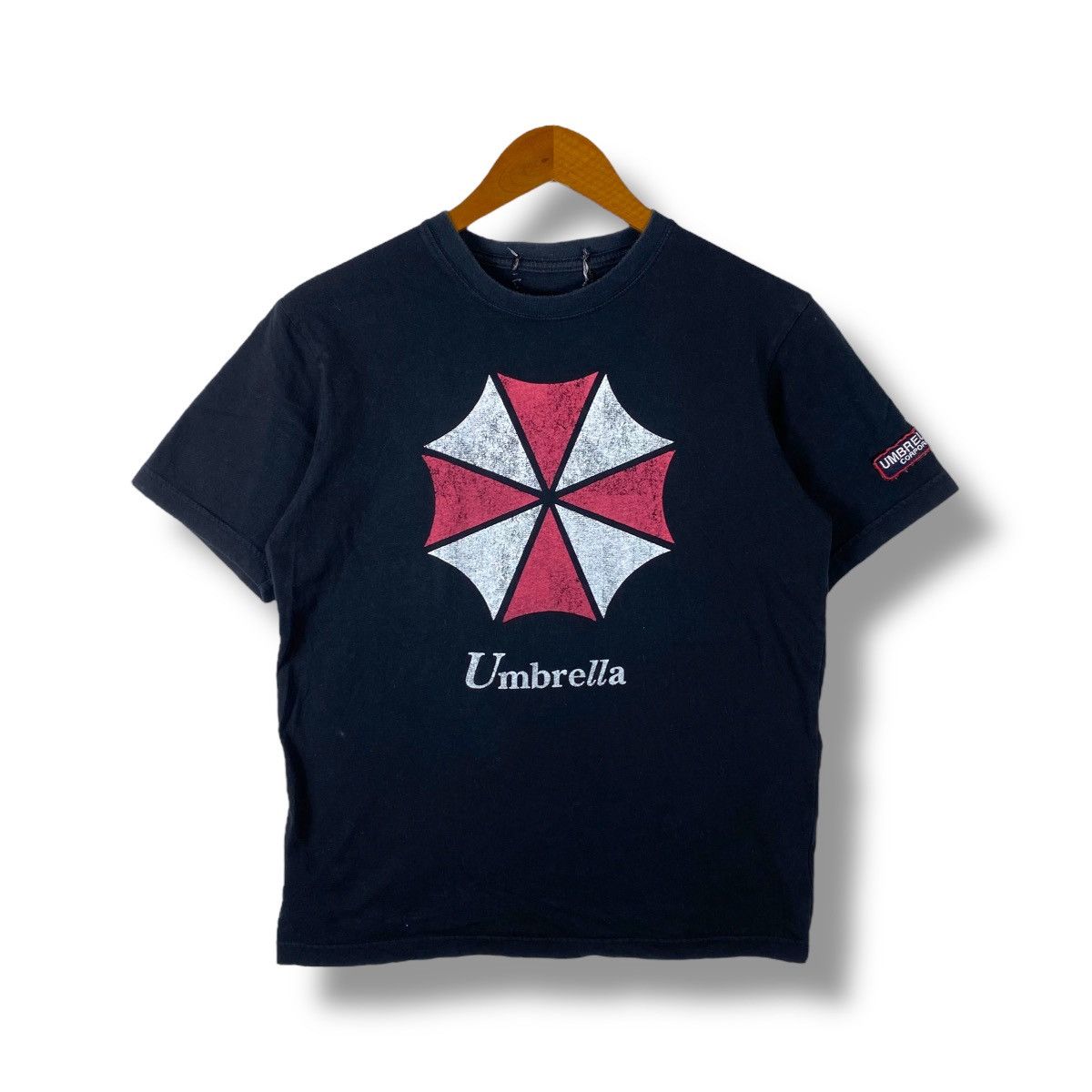 Japanese Brand Biohazard Umbrella Corporation Resident Evil Game Tee Shirt Hoodie, Sweatshirt | PodTeesHub.com