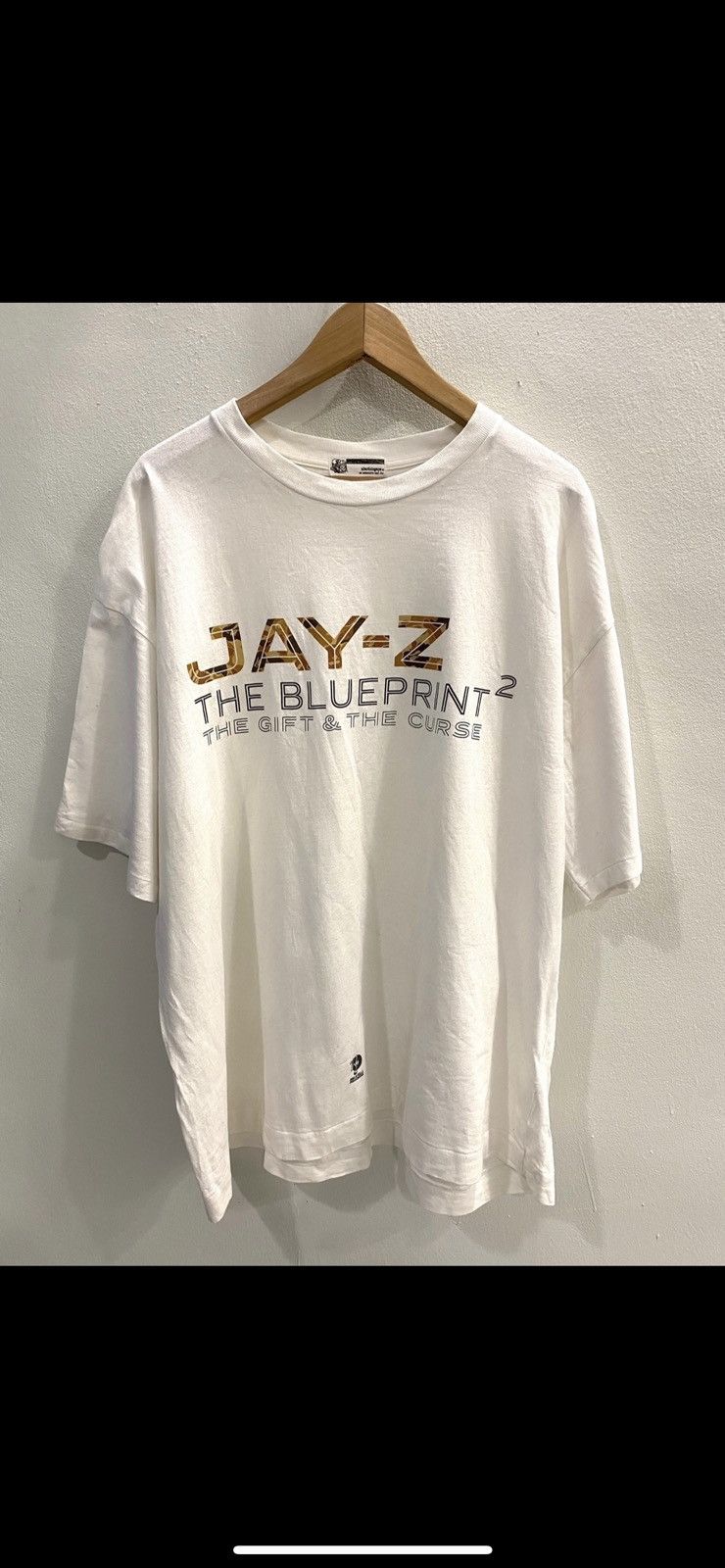 Jay Z Bape X Jay Z Blue Print 2 Tee 2002 Hoodie, Sweatshirt | PodTeesHub.com