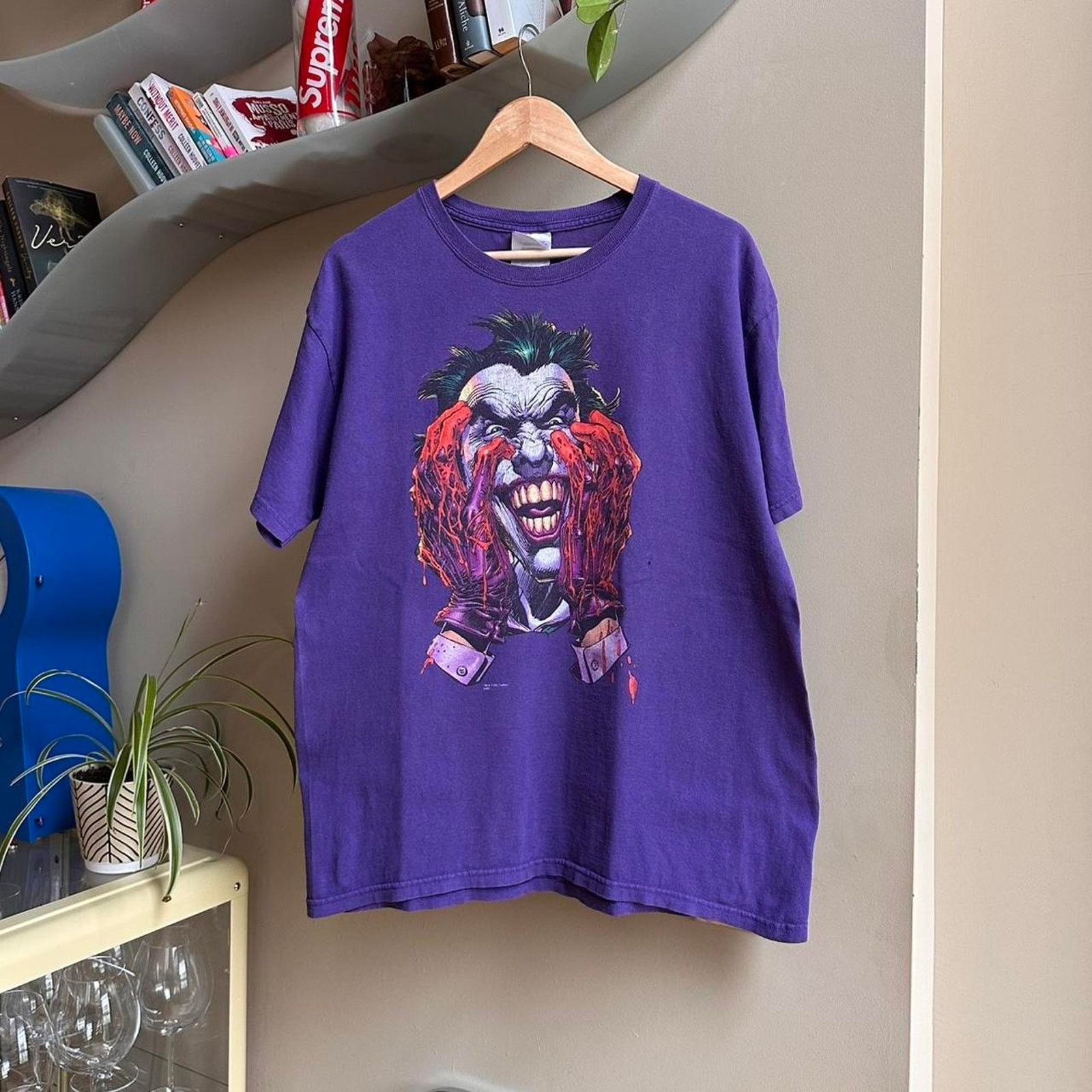 Vintage Y2k The Joker Shirt Hoodie, Sweatshirt | PodTeesHub.com