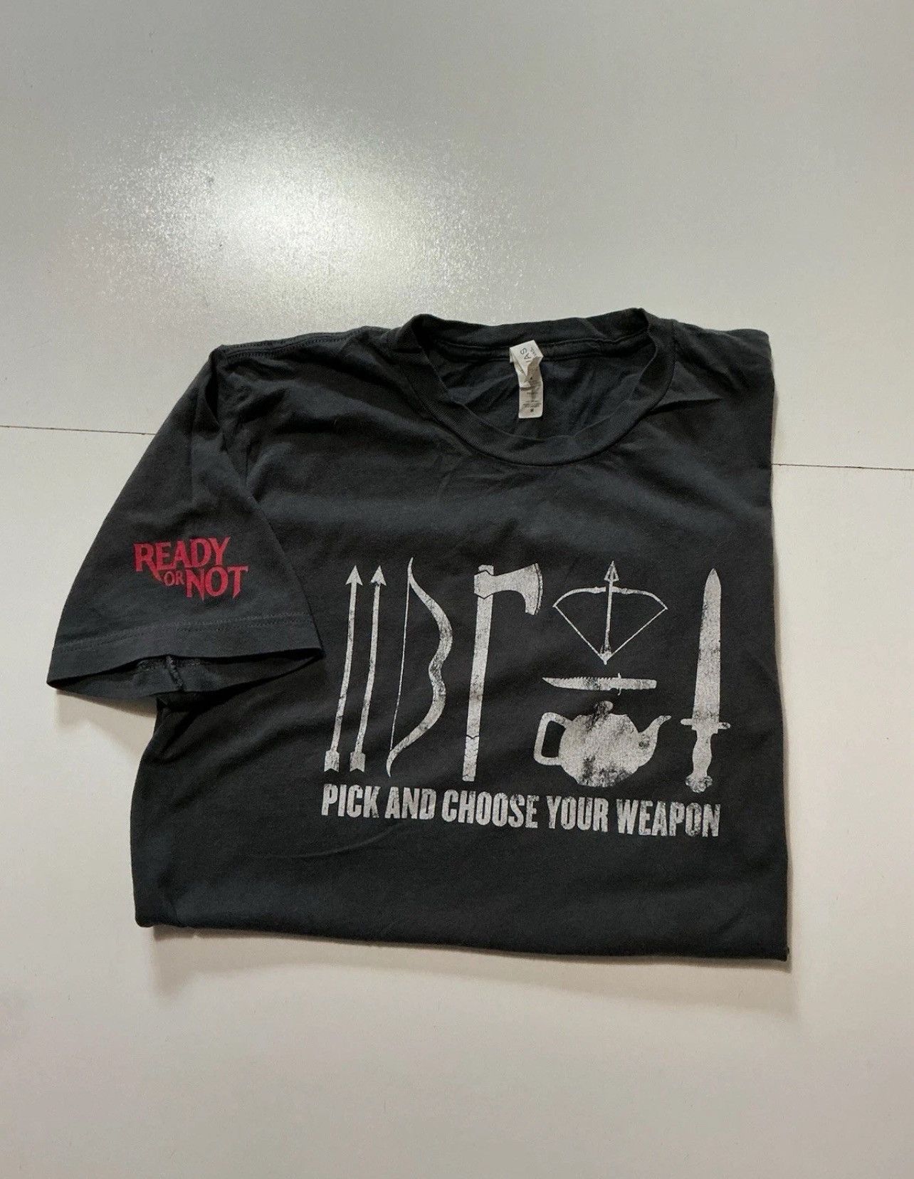 Other Ready Or Not Pick Choose Your Weapon Movie Film T Shirt Hoodie, Sweatshirt | PodTeesHub.com