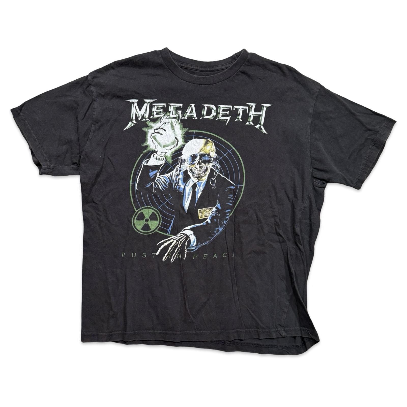 Designer Megadeth Y2k Uranium Norad Rust Peace T-Shirts, Hoodie, Sweatshirt