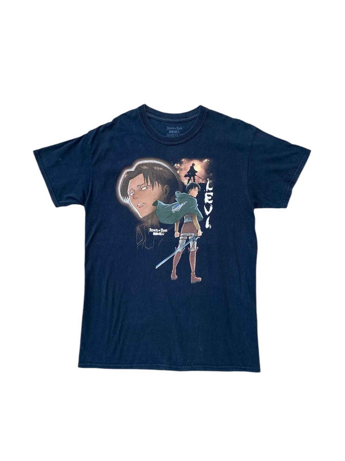 Japanese Brand X Vintage Vintage Attack On Titan Levi Ackerman Season 1 T-Shirts, Hoodie, Sweatshirt | PodTeesHub.com