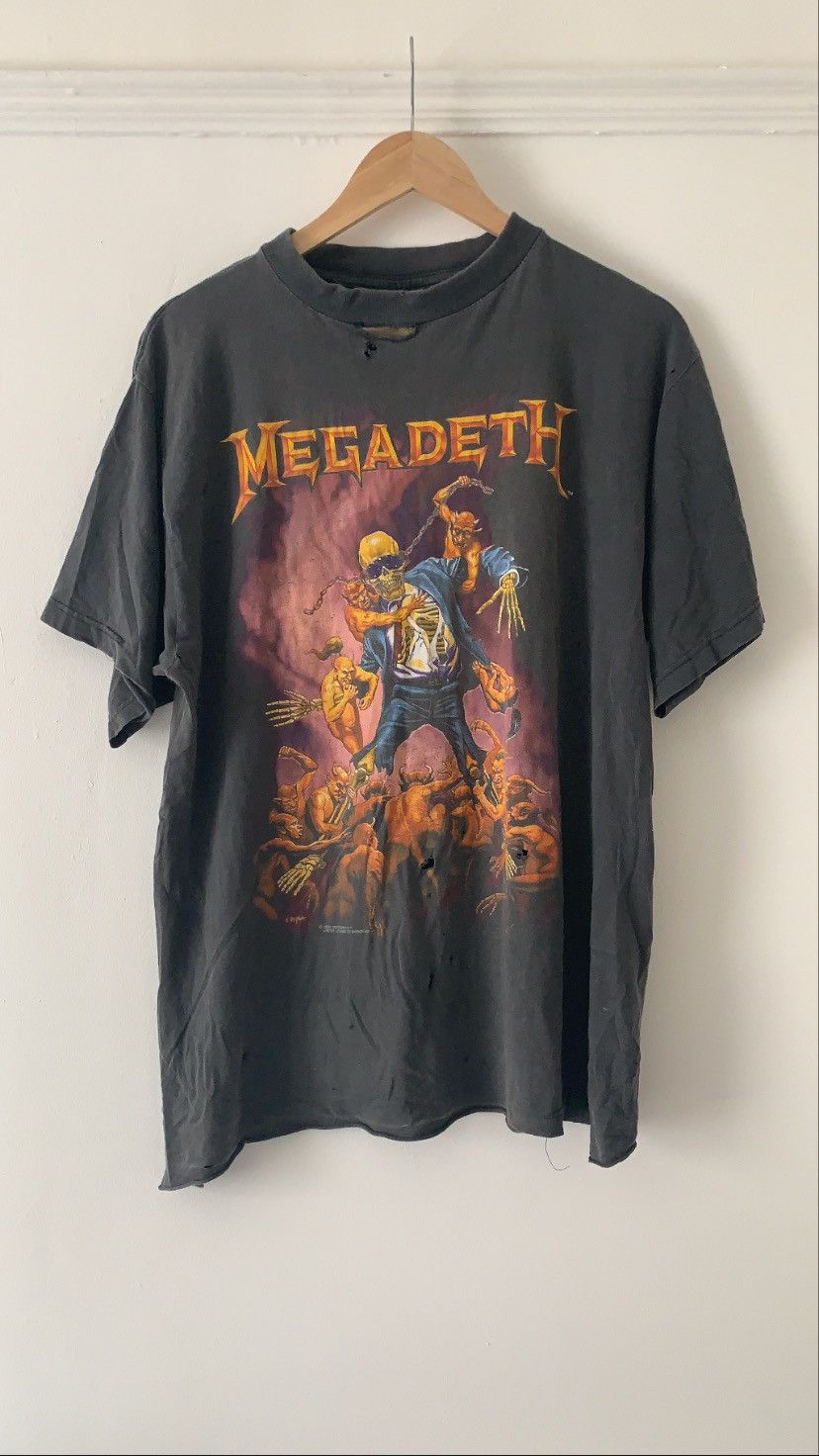 Megadeth X Vintage Vintage Megadeth 1994 T Shirt Brockum Hoodie, Sweatshirt | PodTeesHub.com