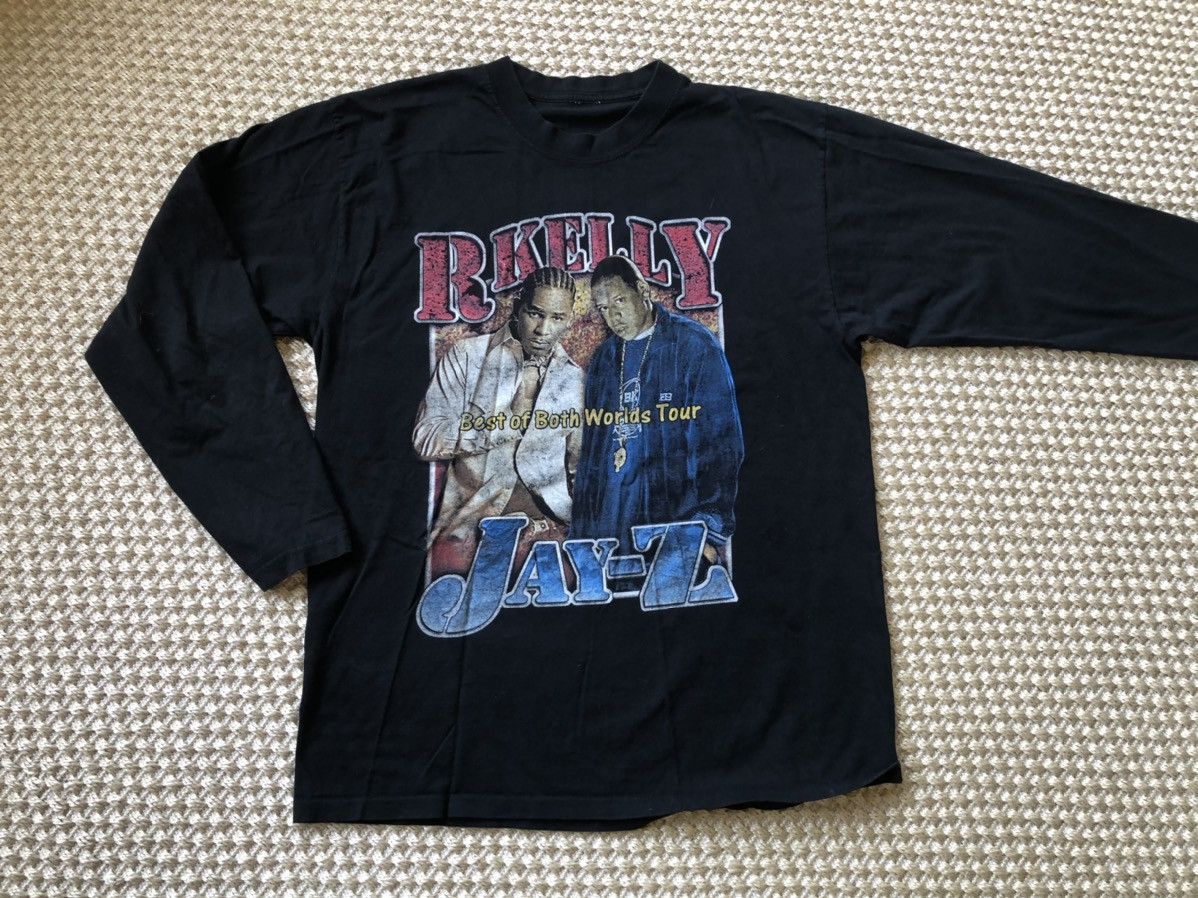Vintage Rare Jay Z R Kelly Best Both Worlds Tour T-Shirts, Hoodie, Sweatshirt