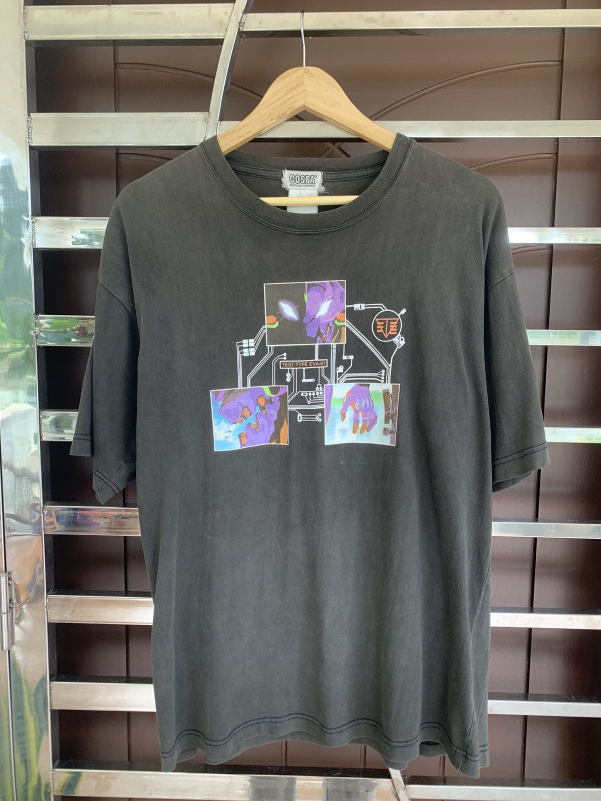 Japanese Brand X Vintage Rare Vintage 90s Neon Genesis Evangelion Unit 1 Anime Tshirt Hoodie, Sweatshirt | PodTeesHub.com