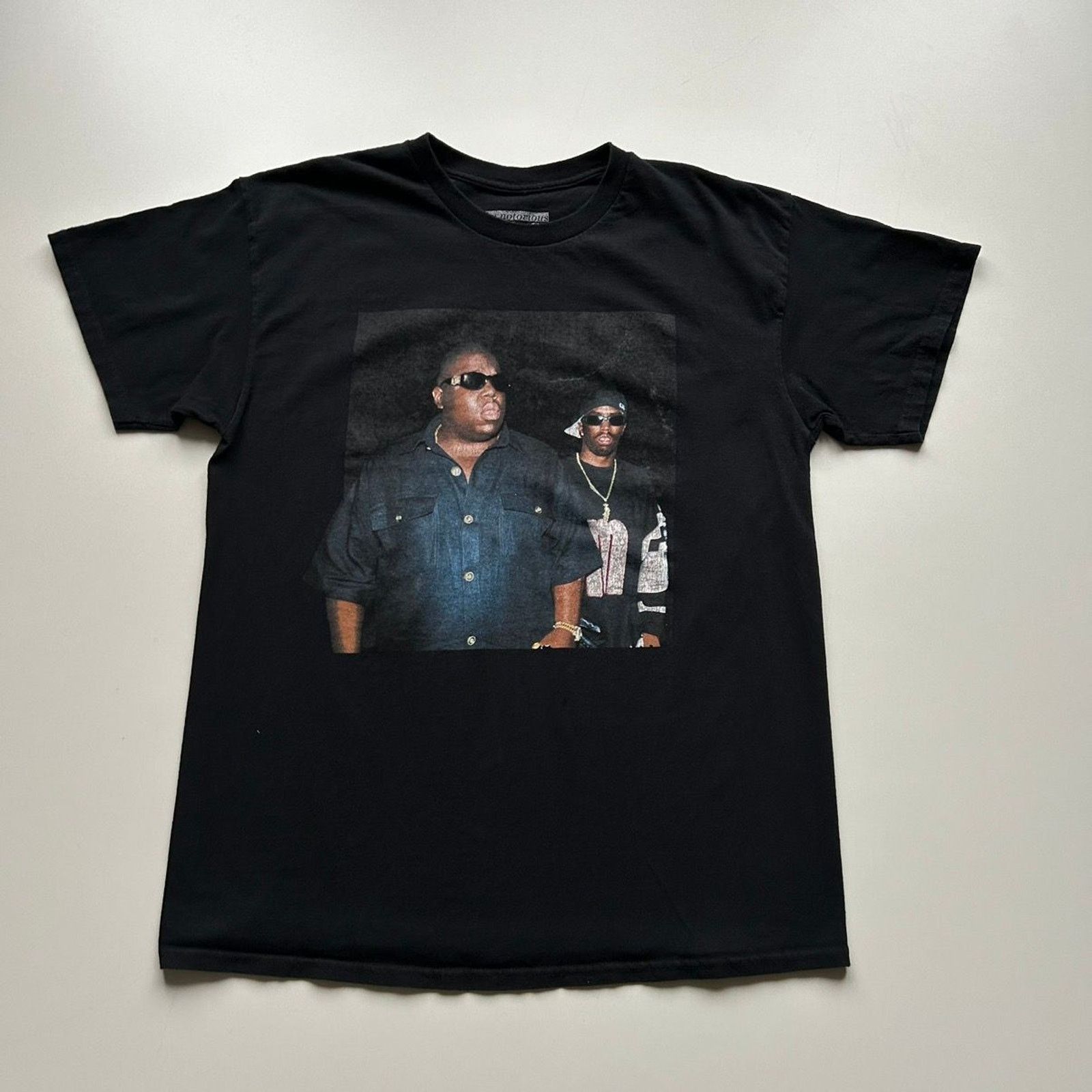 Vintage Y2k Notorious Big P Diddy Photo T Shirt Large Rare Hoodie, Sweatshirt | PodTeesHub.com