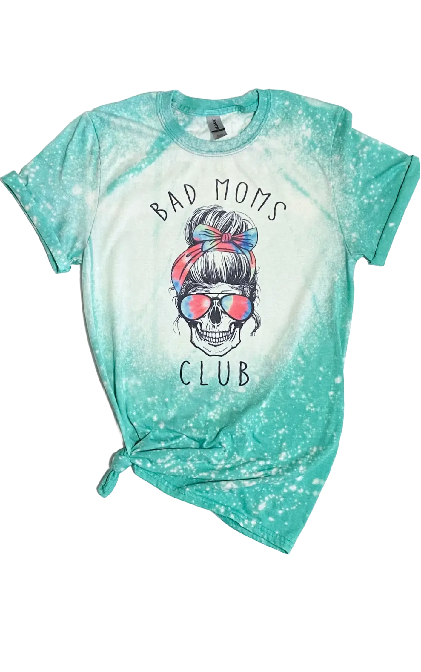 Bad Moms Club Bleached Tee Hoodie, Sweatshirt | PodTeesHub.com