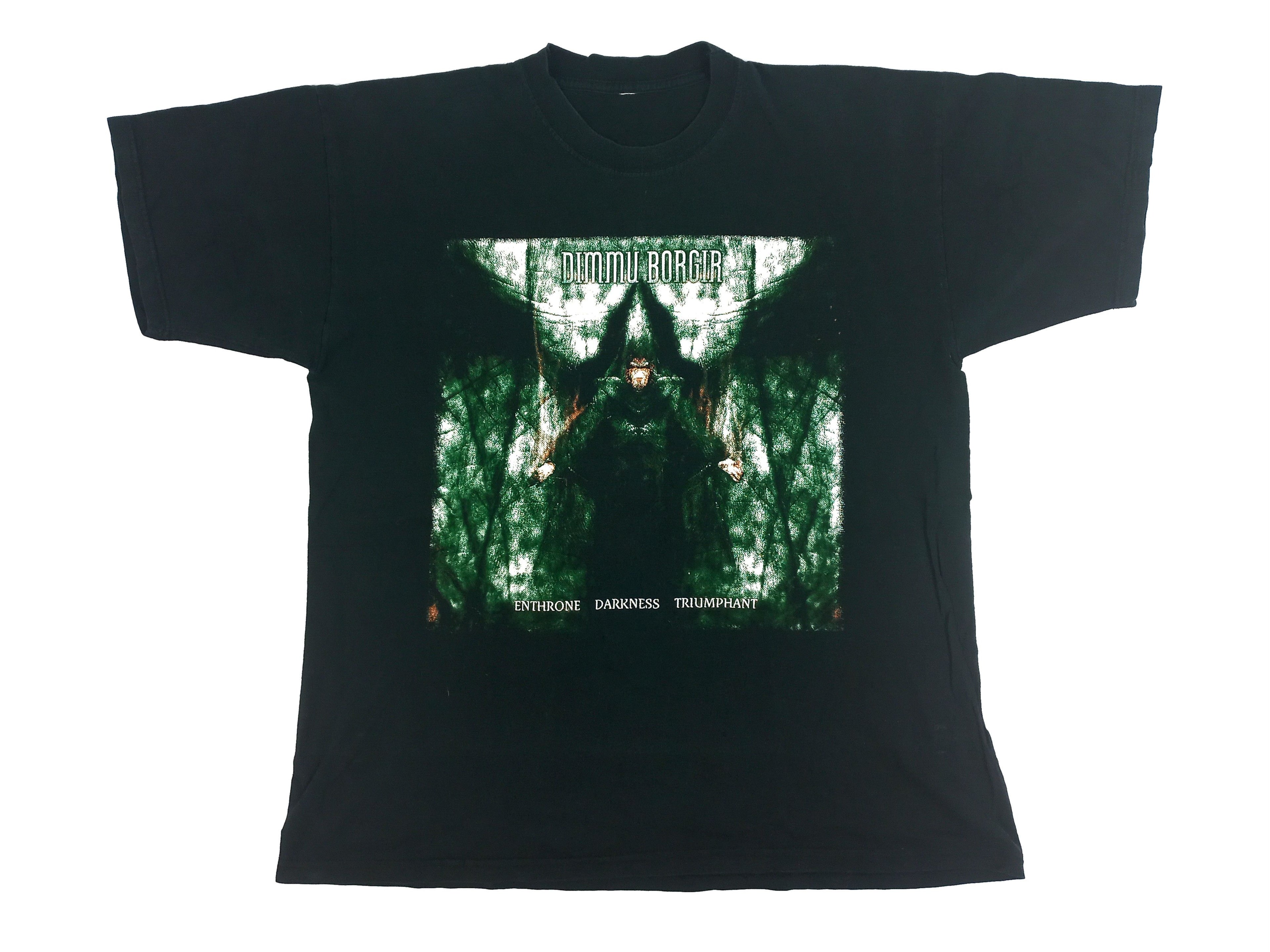 Dimmu Borgir Vintage Black Metal T Shirt 00s Hoodie, Sweatshirt | PodTeesHub.com