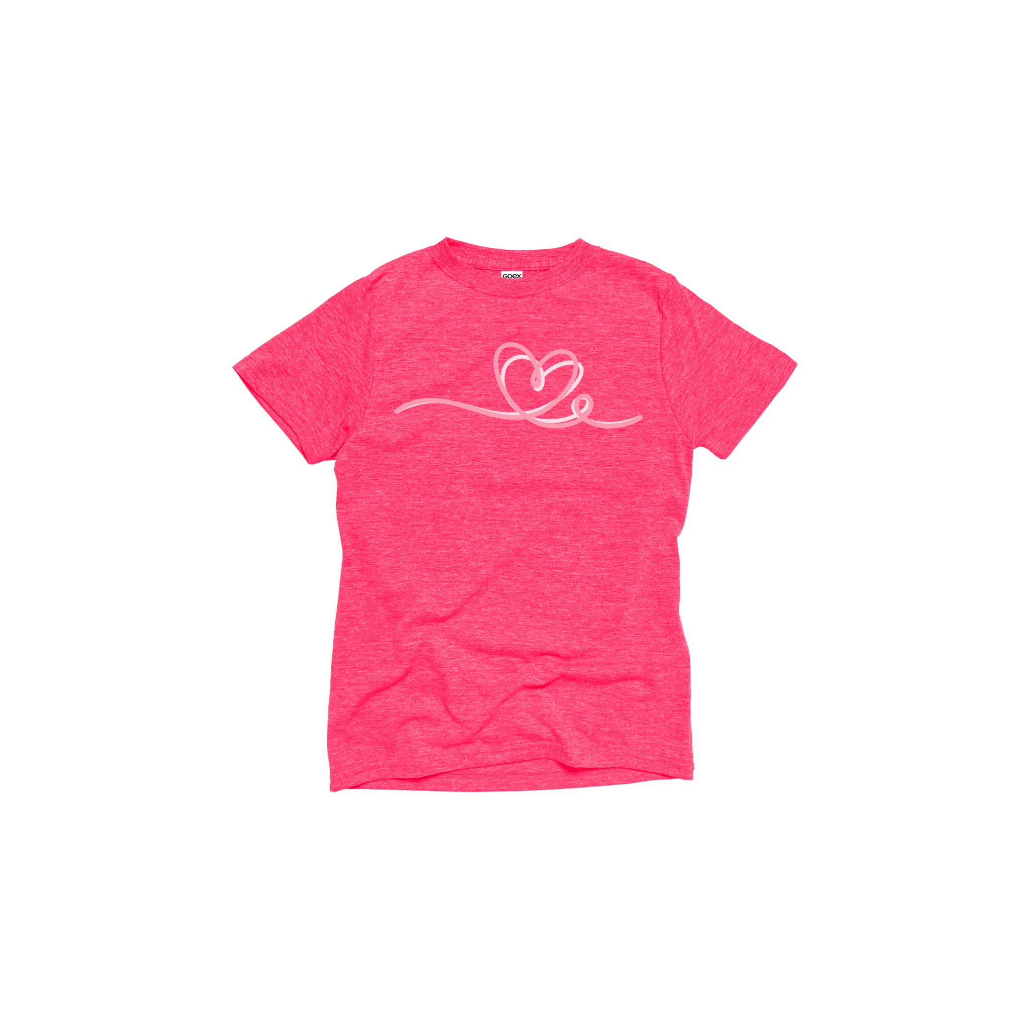 Threads of Love Valentine's Day Youth Graphic Tee Hoodie, Sweatshirt | PodTeesHub.com