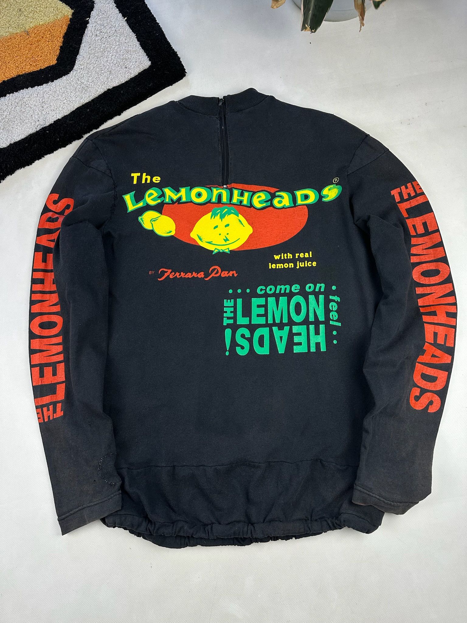 Band Tees Vintage 90s Vintage Lemon Heads T Shirt Long Sleeve Hoodie, Sweatshirt | PodTeesHub.com