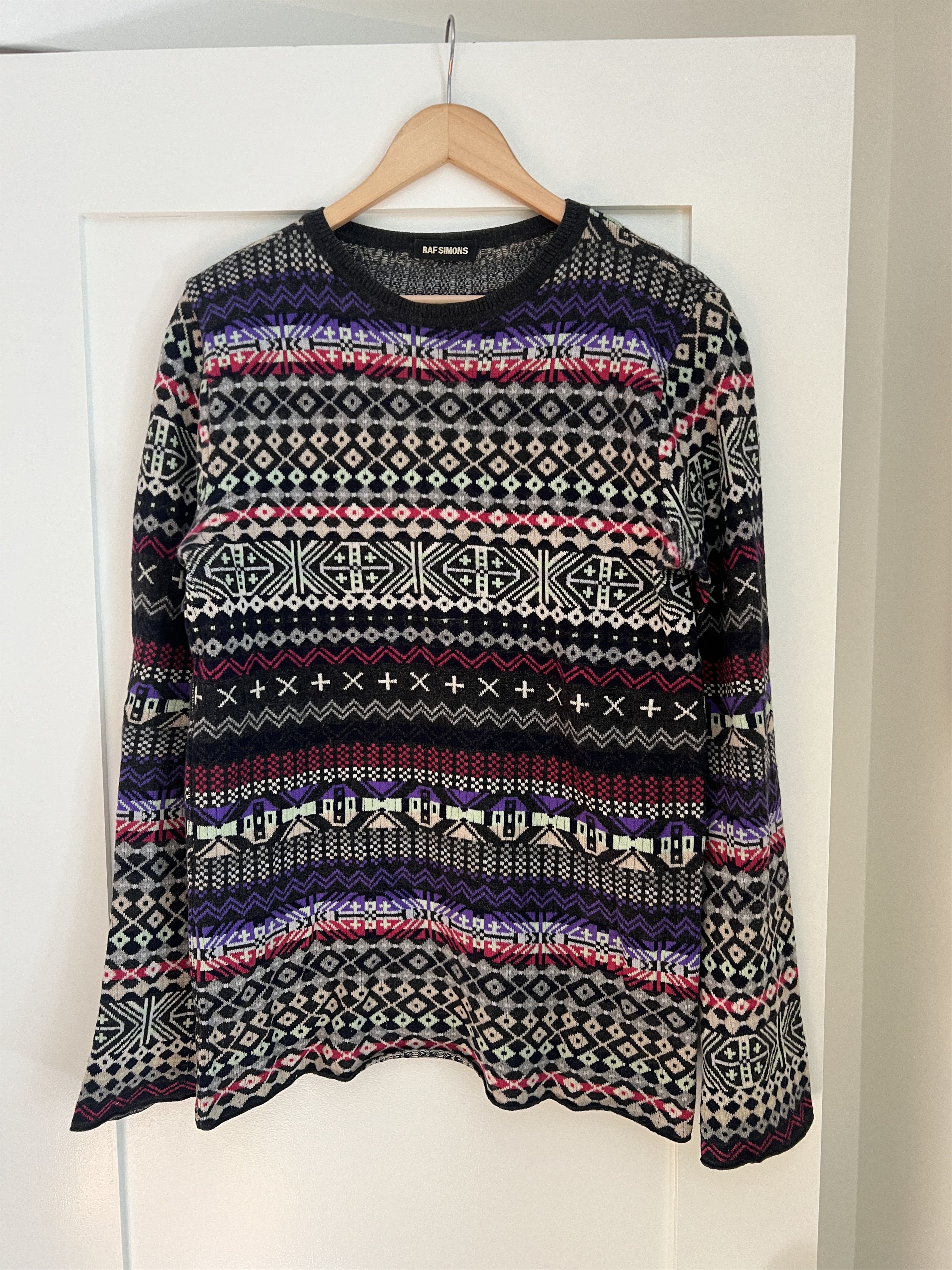 Simons Raf Simons Fw12 Cashmere Fairisle T-Shirts, Hoodie, Sweatshirt