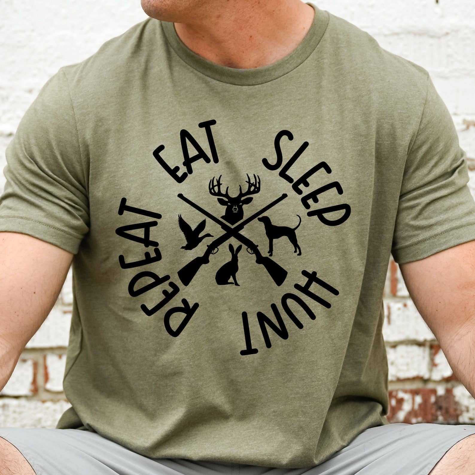 Eat Sleep Hunt T-Shirt Hoodie, Sweatshirt | PodTeesHub.com