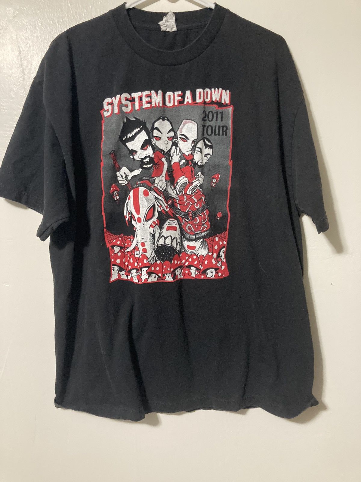 Vintage System Of A Down Concert Tee Hoodie, Sweatshirt | PodTeesHub.com