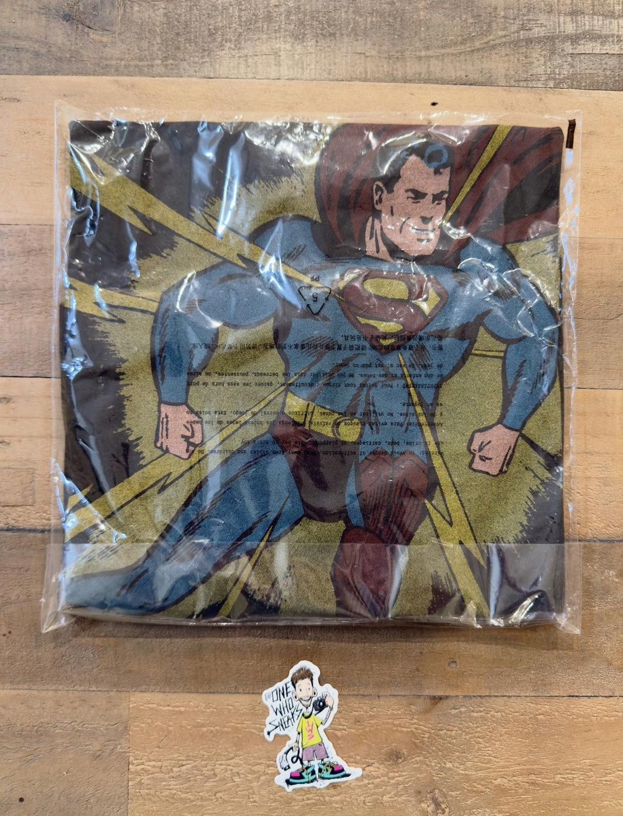 Superman Lightning Bolt Size Large T-Shirts, Hoodie, Sweatshirt