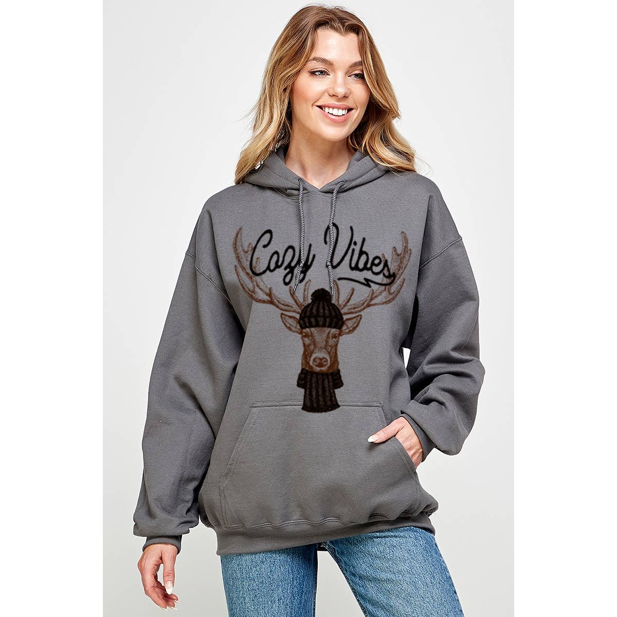 Cozy Vibes Graphic Hoodie T-Shirts, Sweatshirt | PodTeesHub.com