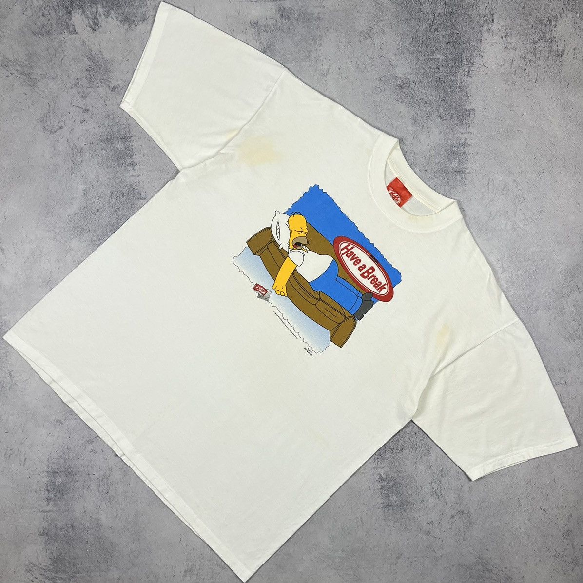 Vintage Simpsons Kit Kat Y2k Graphic Cartoon Tee 2000 S Hoodie, Sweatshirt | PodTeesHub.com