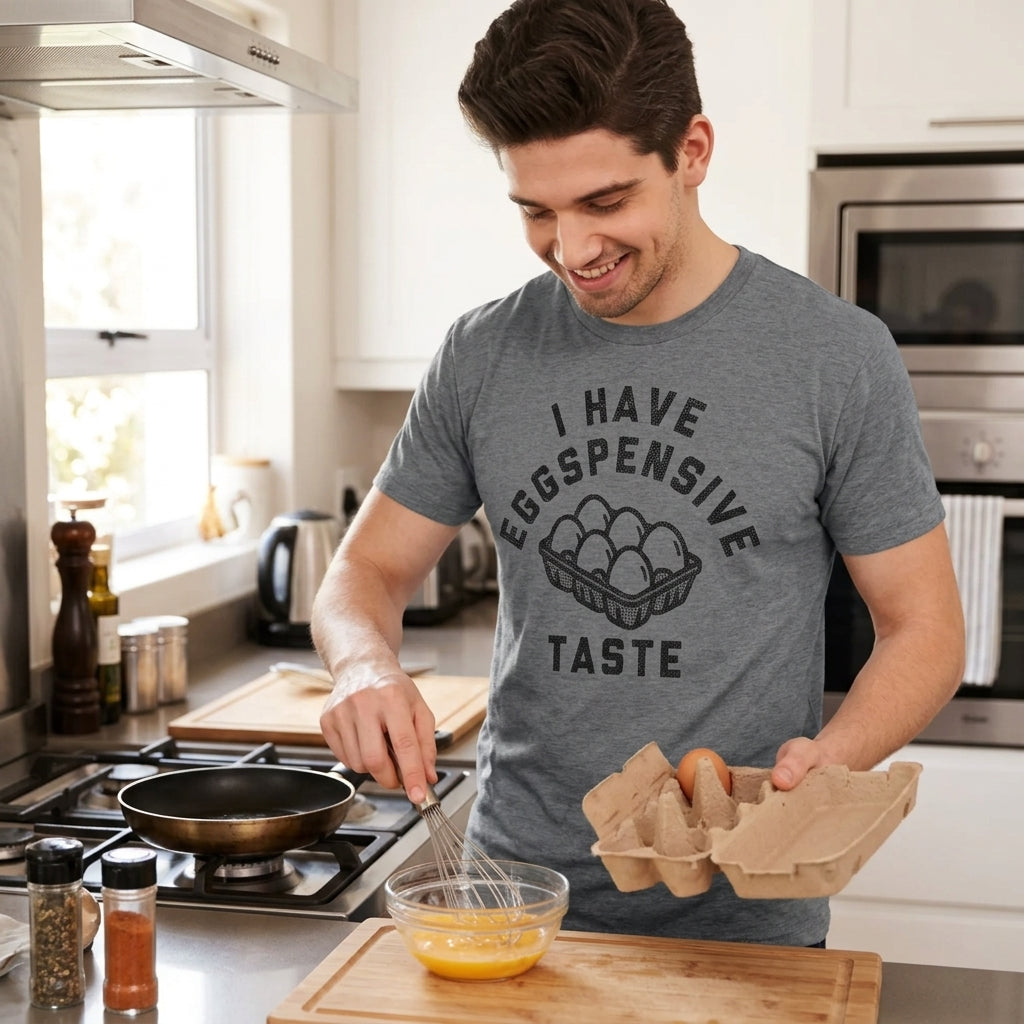 I Have Eggspensive Tastes Men's T Shirt