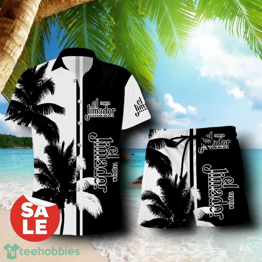 El Jimador Palm Tree Combo Hawaiian Shirt & Shorts For Men Women