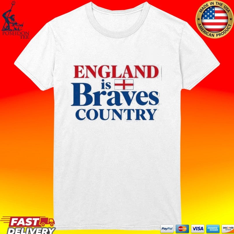 England Is Braves Country World Cup 2026 T-shirt