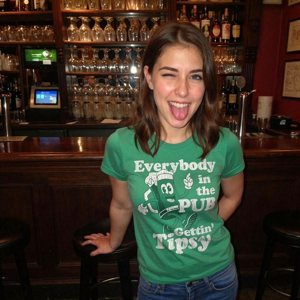 Everybody In The Pub Gettin Tipsy Women's T Shirt