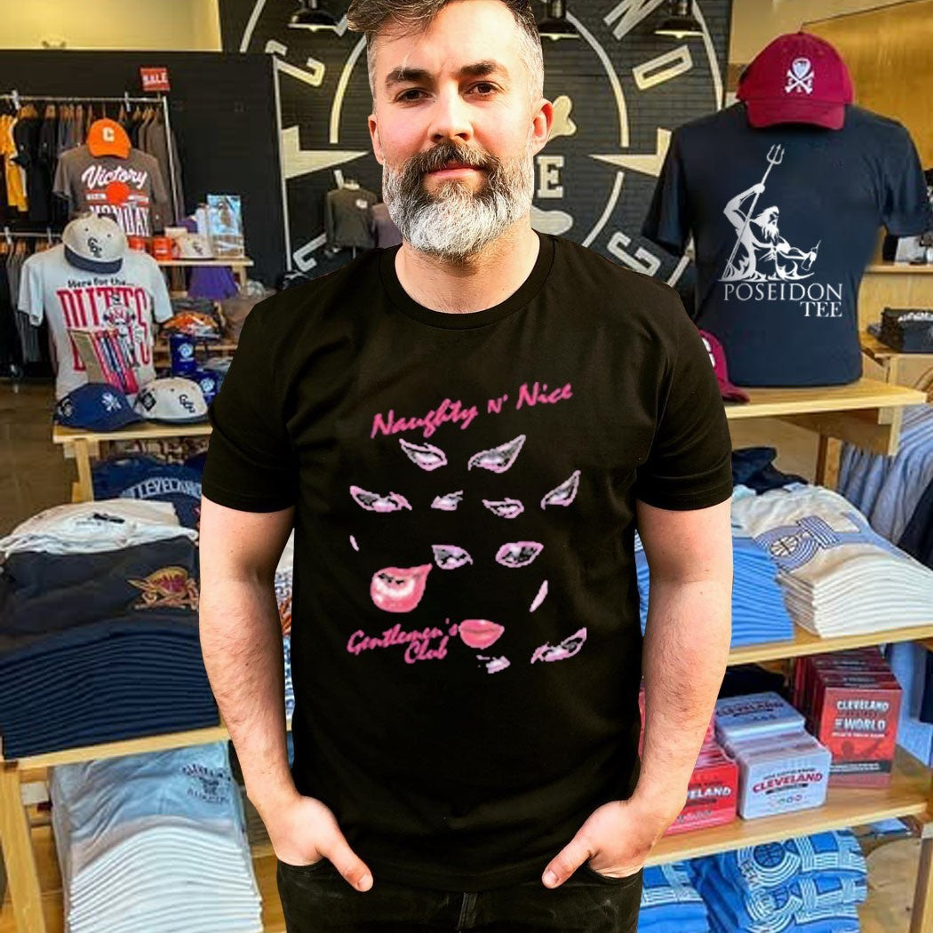 Eyes Never Lie Naughty N’ Nice Gentlemen’s Club T-shirt