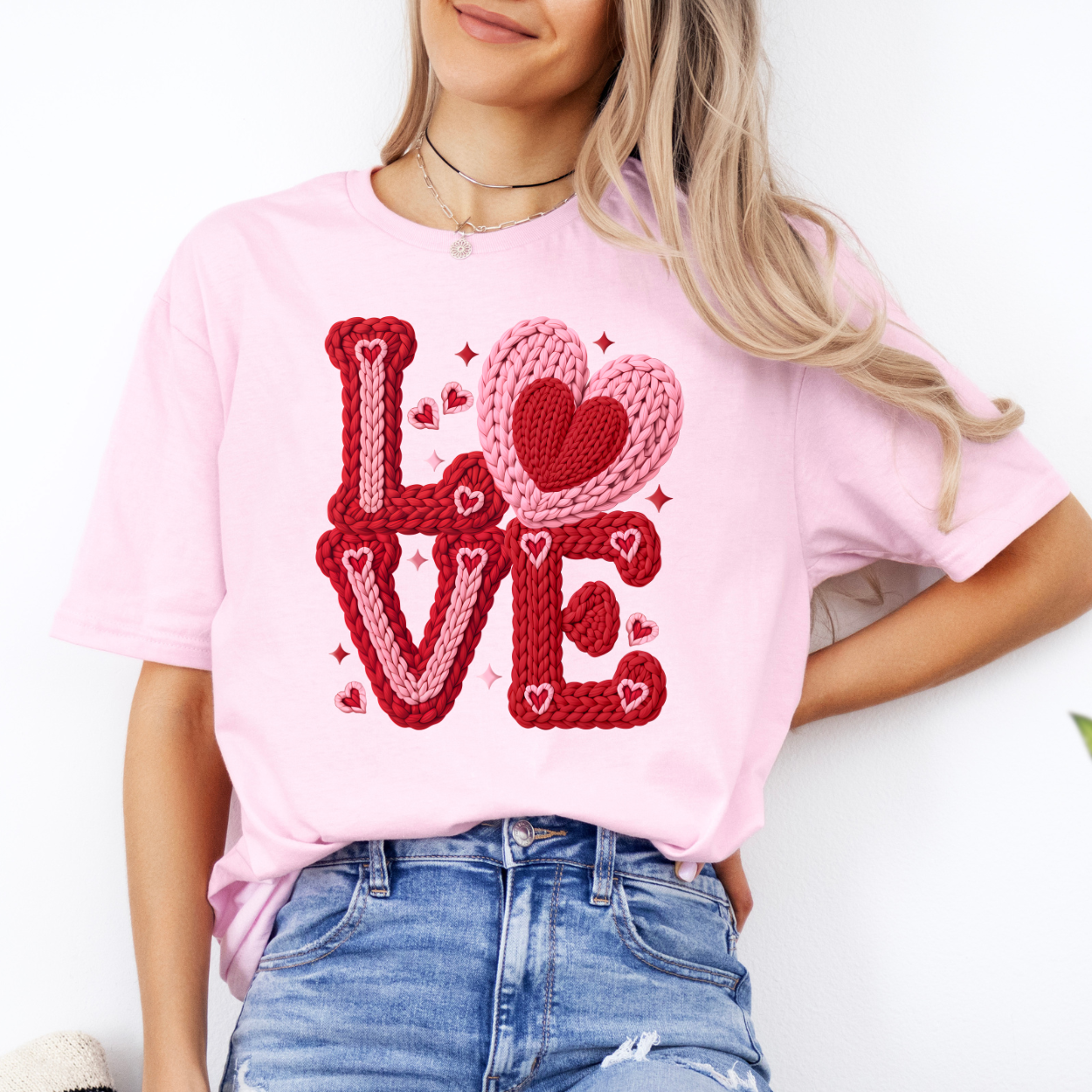 Love Faux Crochet | Unisex T-Shirt [Gildan] Hoodie, Sweatshirt | PodTeesHub.com