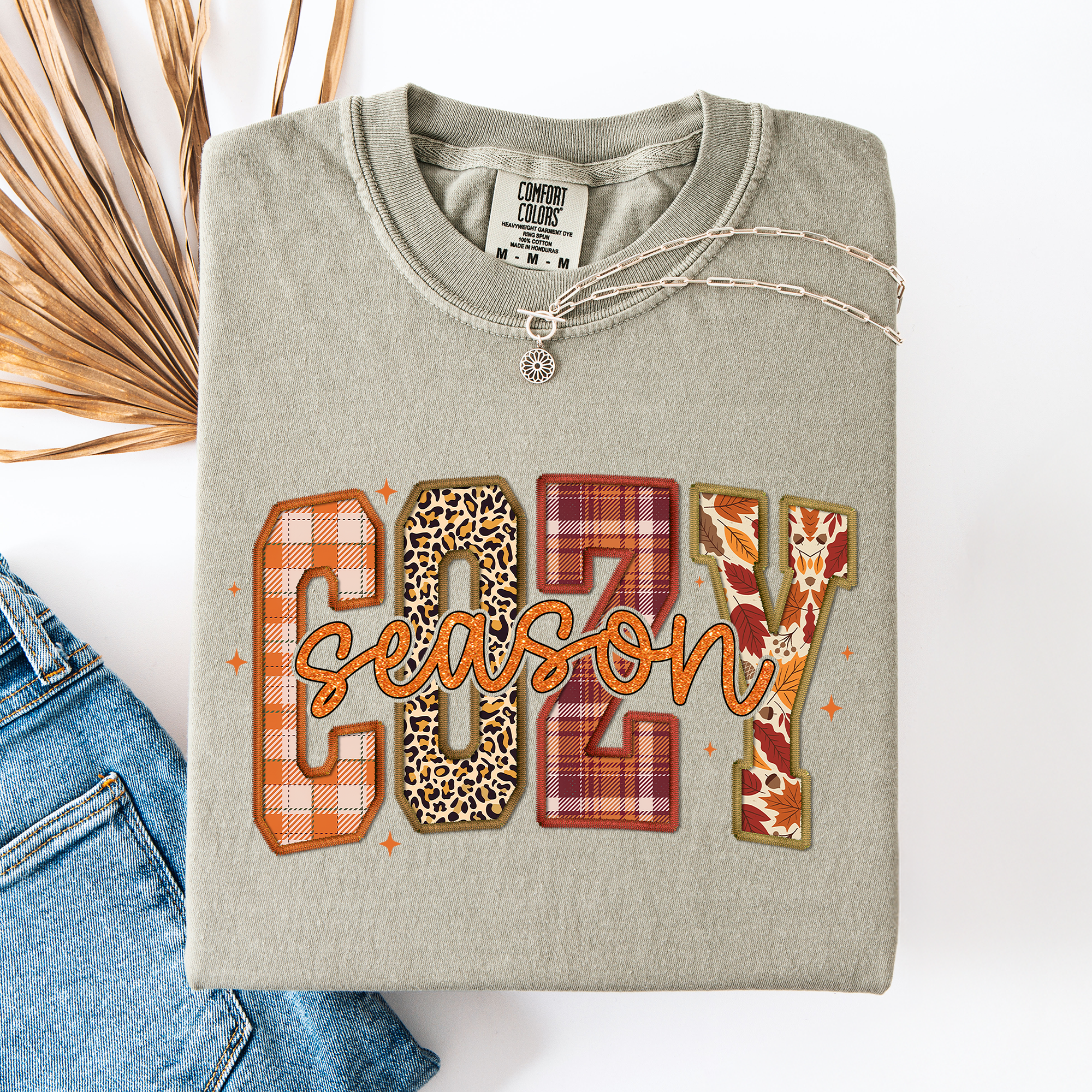 Cozy Season Patterns Fall Vibes Retro Autumn Pumpkin T-Shirt Hoodie, Sweatshirt | PodTeesHub.com