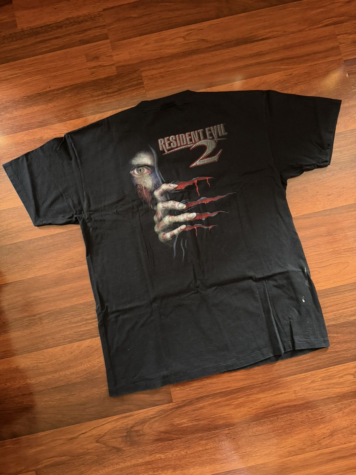 Other Resident Evil 2 1999 Oneita Vintage Tee Hoodie, Sweatshirt | PodTeesHub.com