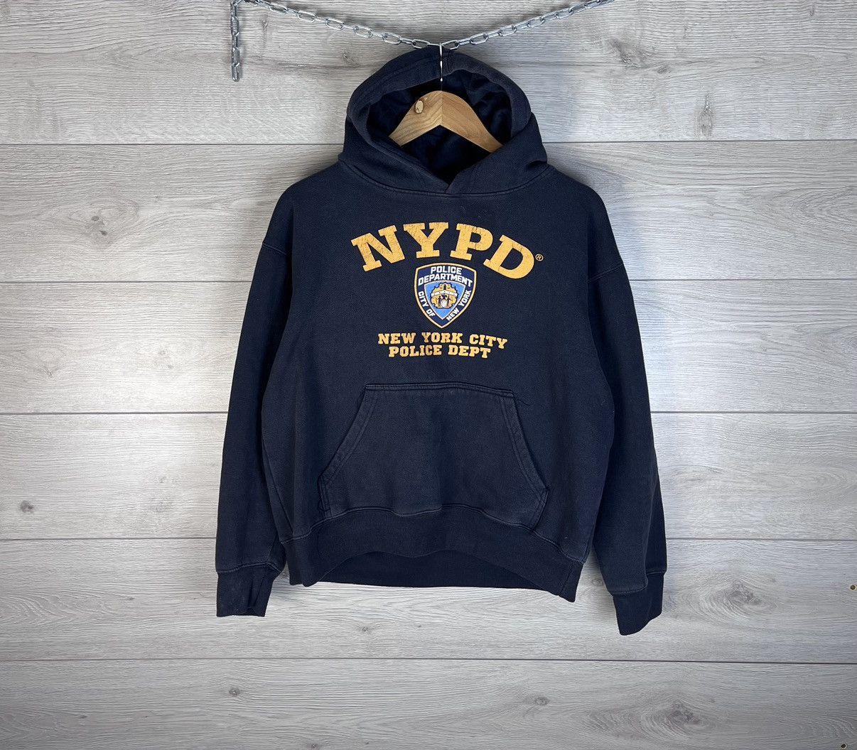 Vintage Men S Hoodie Nypd New York City Police Dept 2013s T-Shirts, Sweatshirt | PodTeesHub.com