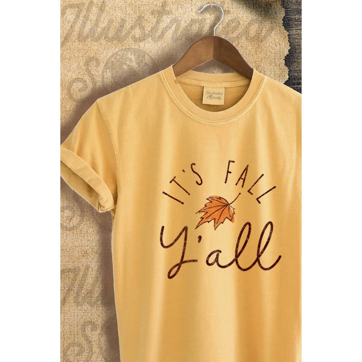 It Is Fall Yall Vintage Graphic Tee Hoodie, Sweatshirt | PodTeesHub.com