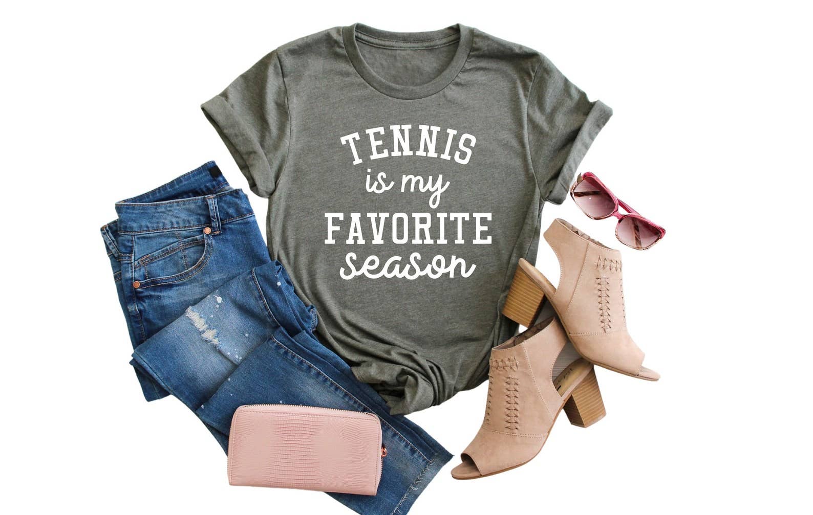 Tennis Is My Favorite Season T-Shirt Hoodie, Sweatshirt | PodTeesHub.com