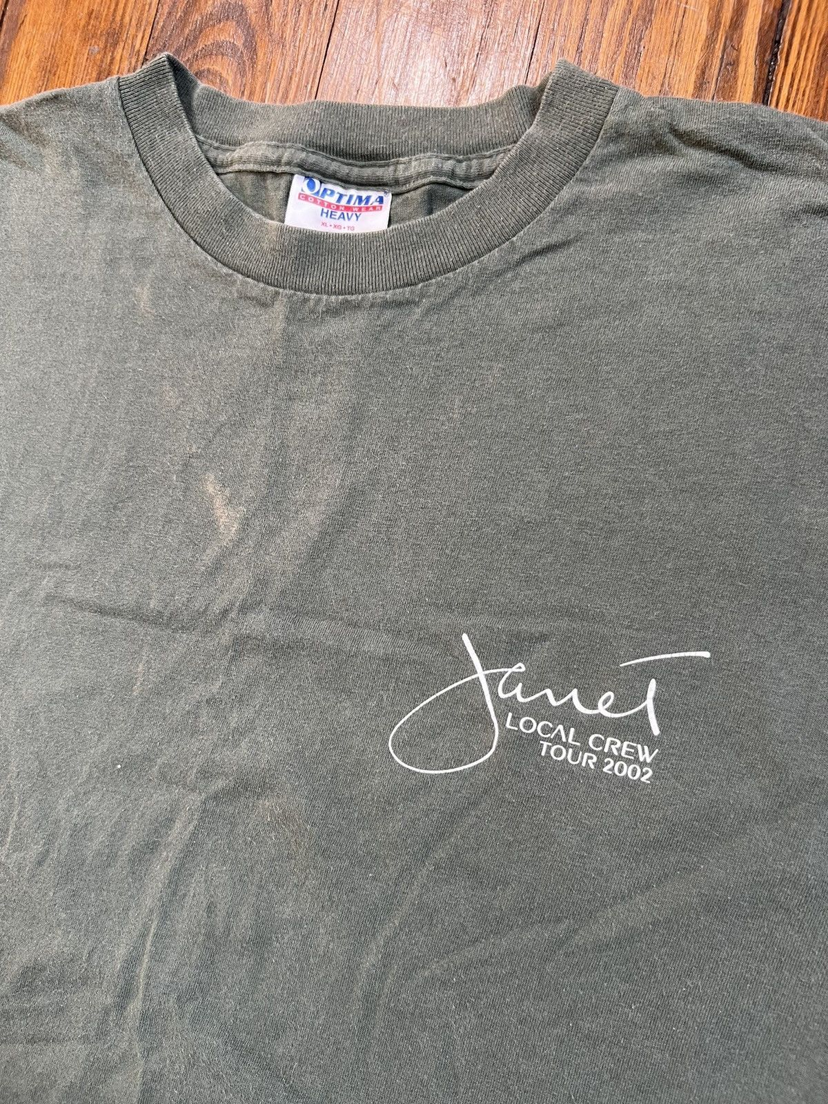 Vintage 2002 Janet Jackson Local Crew Tour Tee Hoodie, Sweatshirt | PodTeesHub.com