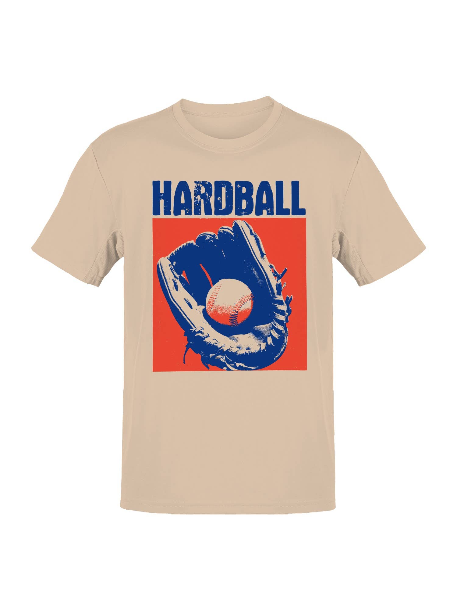 Vintage Hardball Glove Art Men's T-Shirt Hoodie, Sweatshirt | PodTeesHub.com