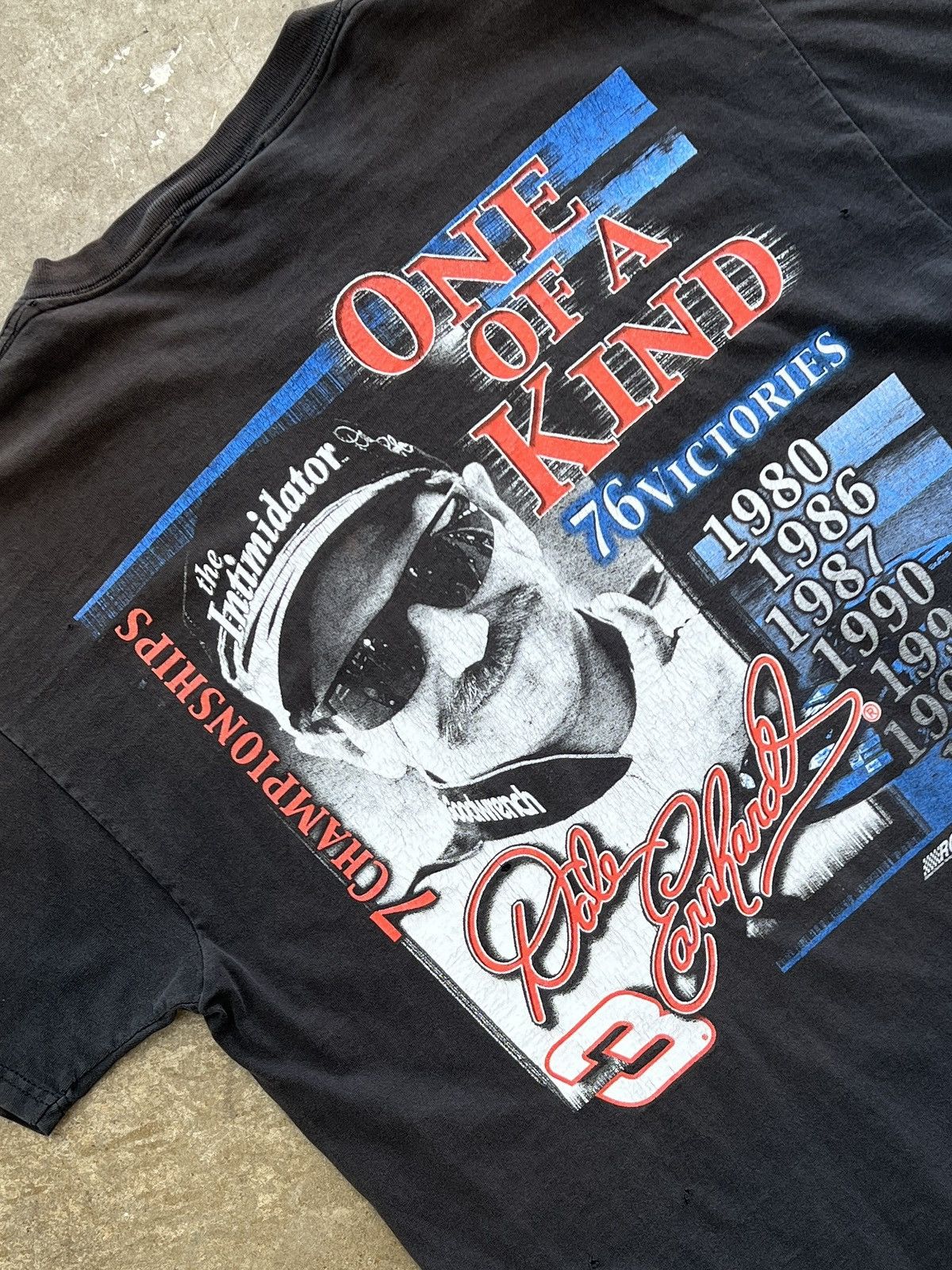 Vintage Nascar 1994 Dale Earnhardt Victories Tee Xl Hoodie, Sweatshirt | PodTeesHub.com