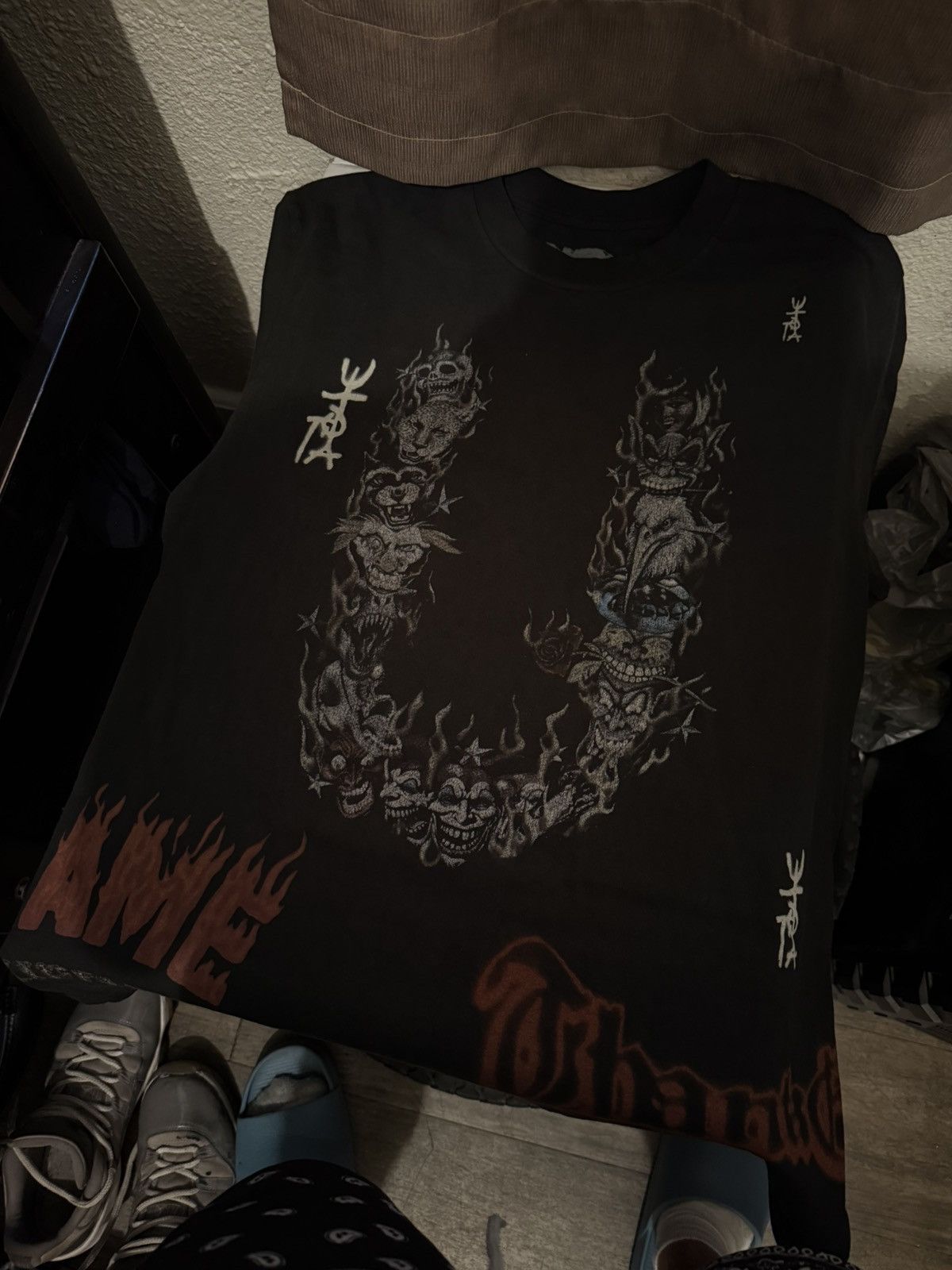 Scott Travis Scott Utopia Spain Exclusive Tee Black M Hoodie, Sweatshirt | PodTeesHub.com
