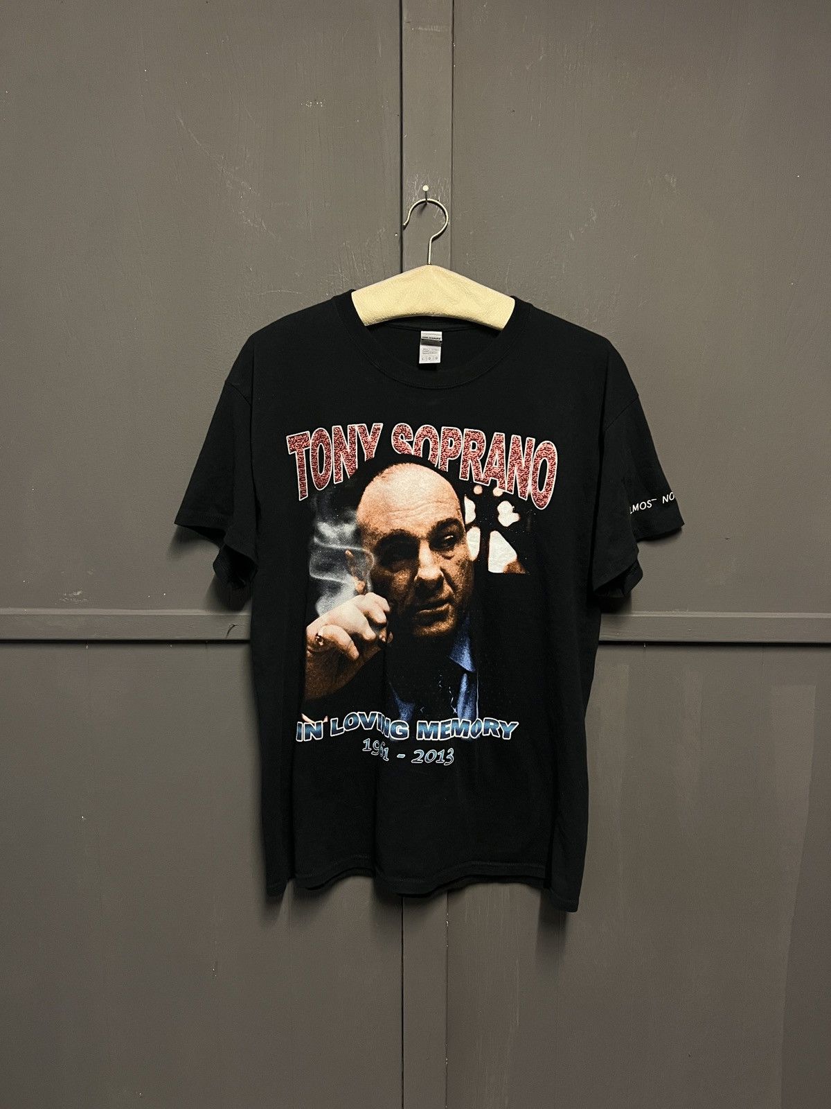Vintage Almostnotdone Tony Soprano Shirt Hoodie, Sweatshirt | PodTeesHub.com