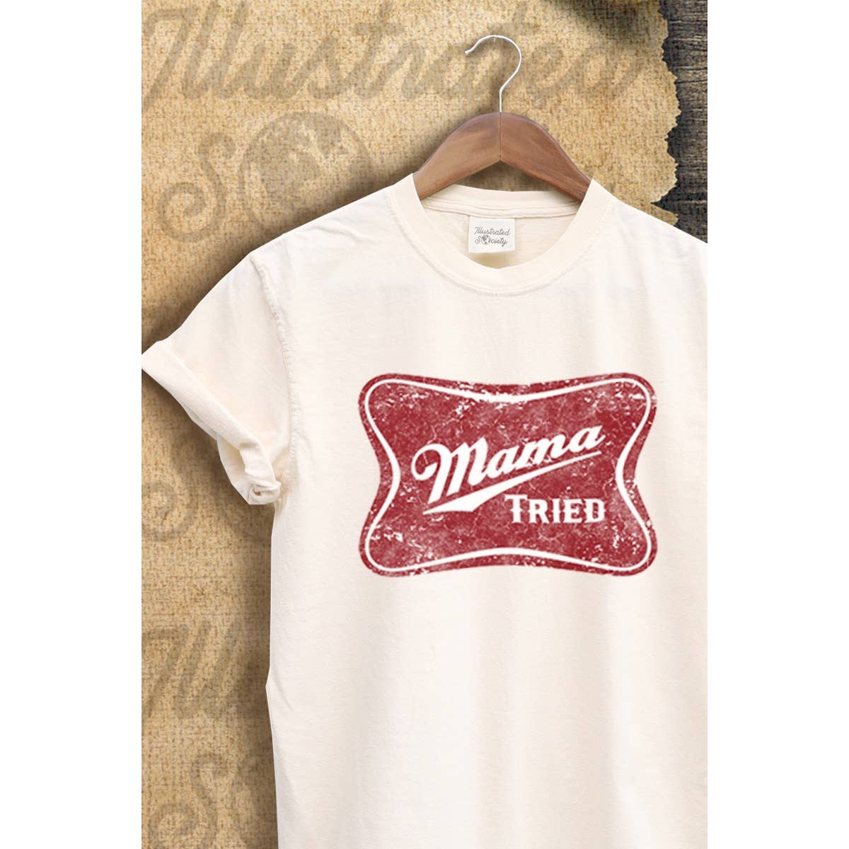 Mama Tried Vintage Graphic  Tee Hoodie, Sweatshirt | PodTeesHub.com
