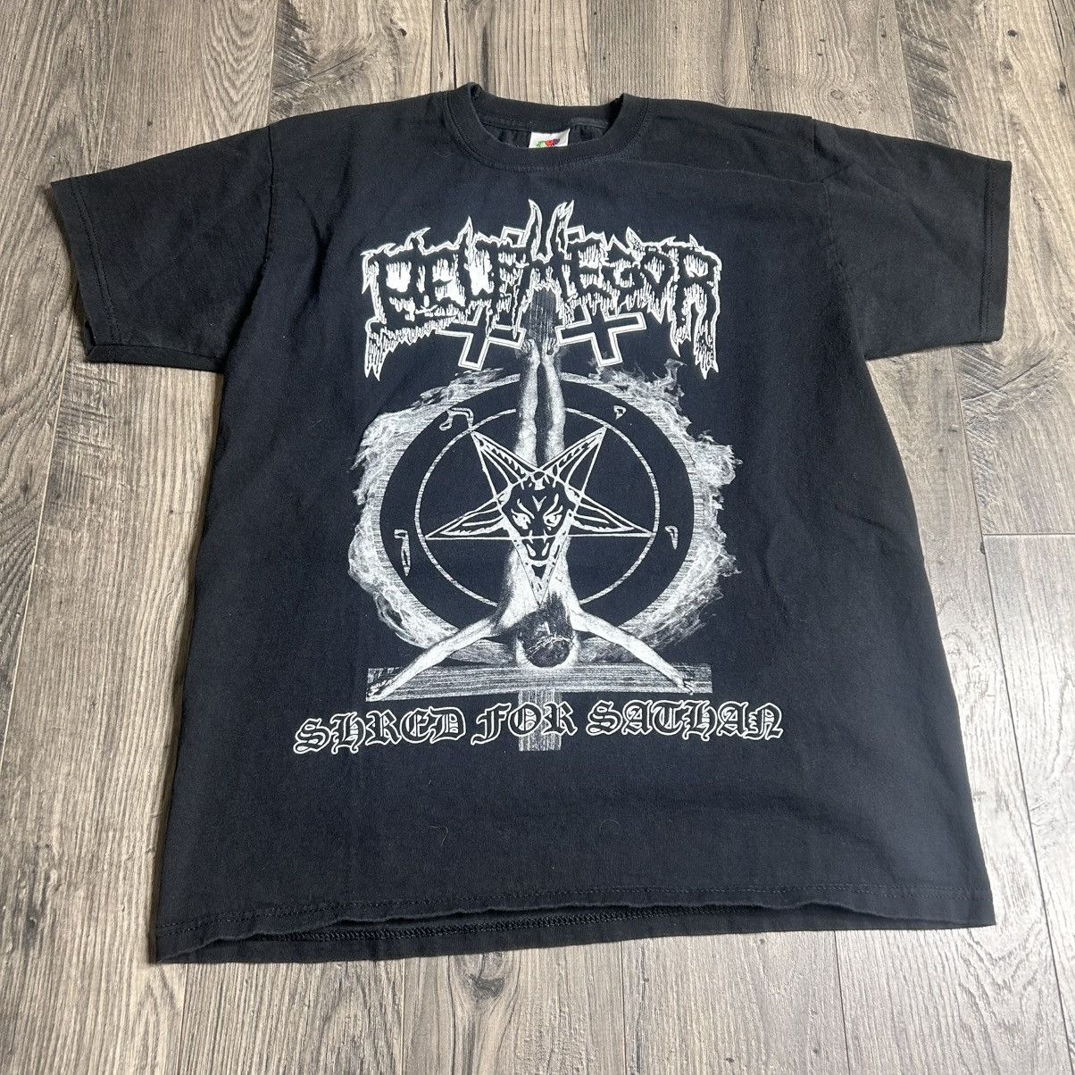 Band Tees Vintage Belphegor Shred For Satan Metal Band Tee Shirt Hoodie, Sweatshirt | PodTeesHub.com