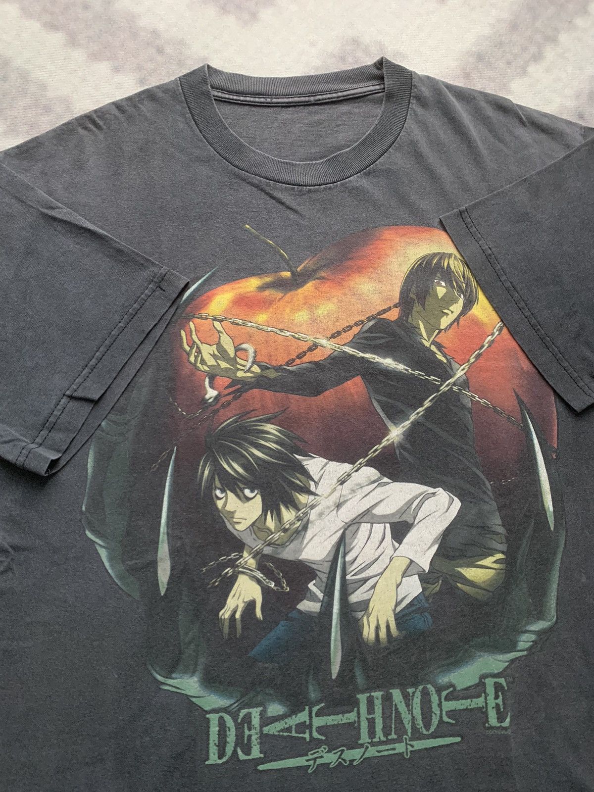 Vintage Y2k Deathnote Anime Tshirt Hoodie, Sweatshirt | PodTeesHub.com