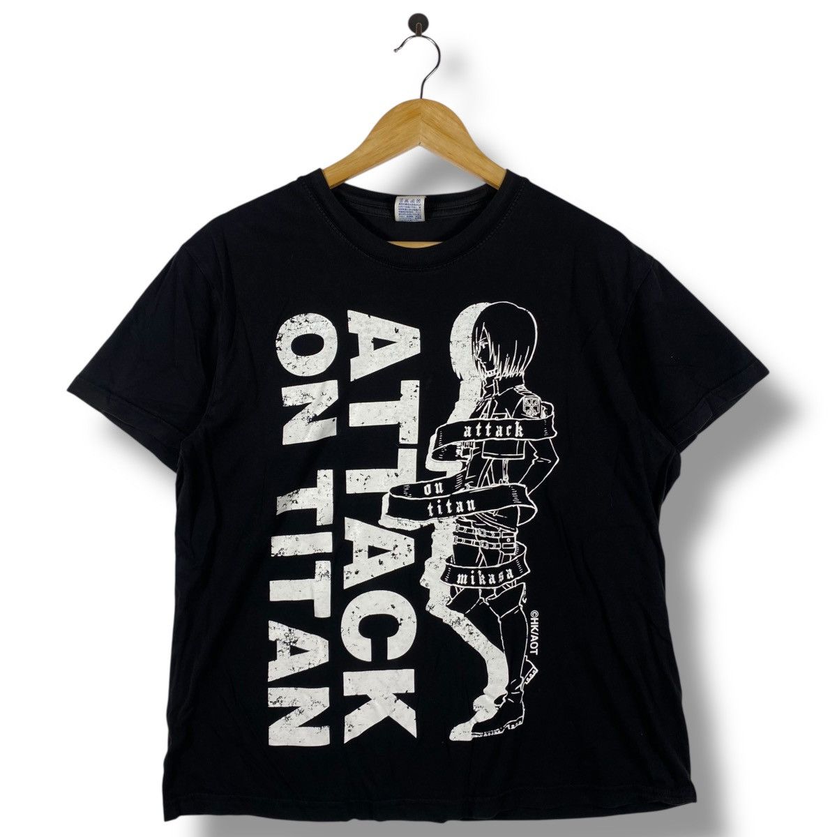 Anime Vintage Attack Titan Mikasa Ackerman Anime T-Shirts, Hoodie, Sweatshirt