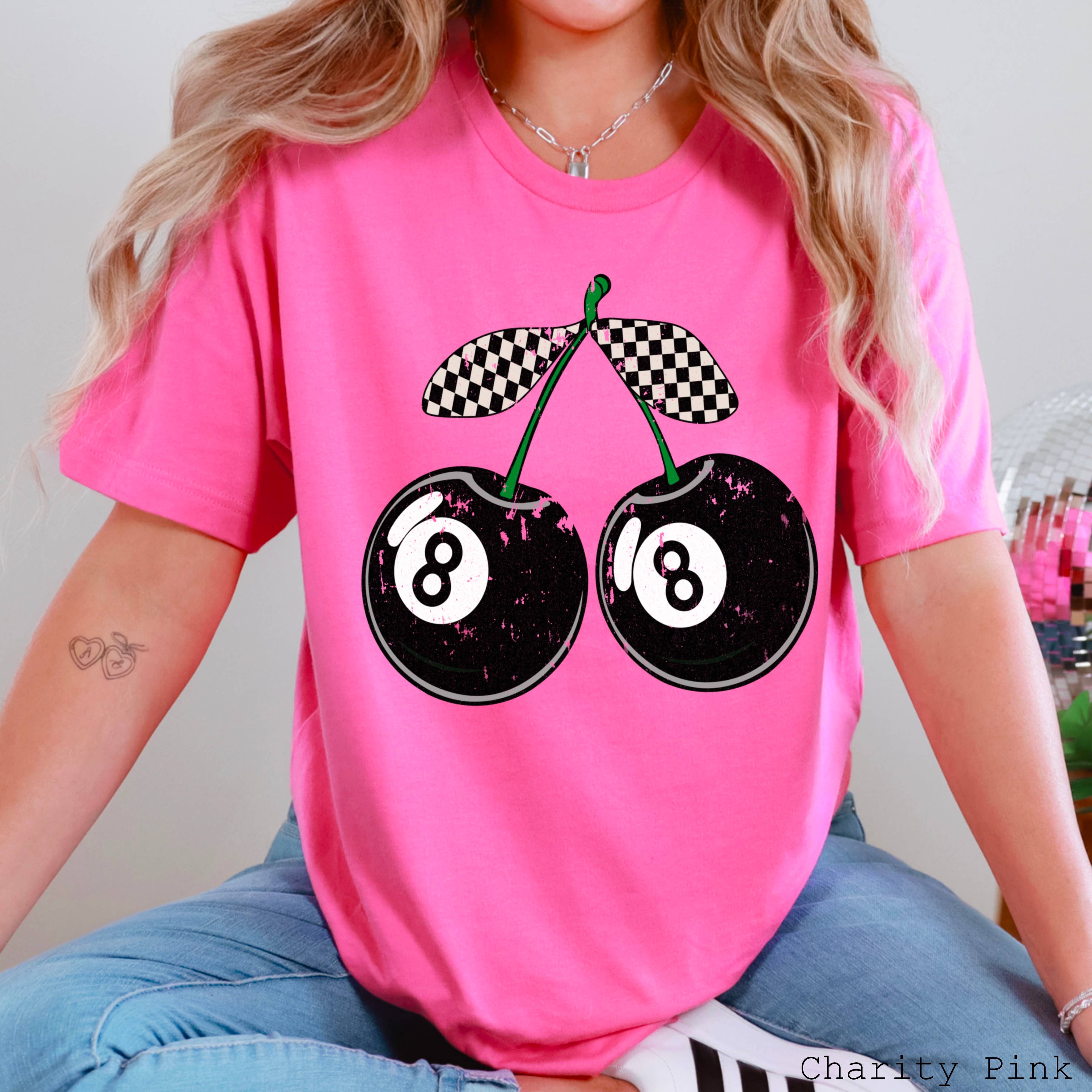 8 Ball Graphic Tee | Women’S Graphic Tee  | Bella Canvas Hoodie, Sweatshirt | PodTeesHub.com